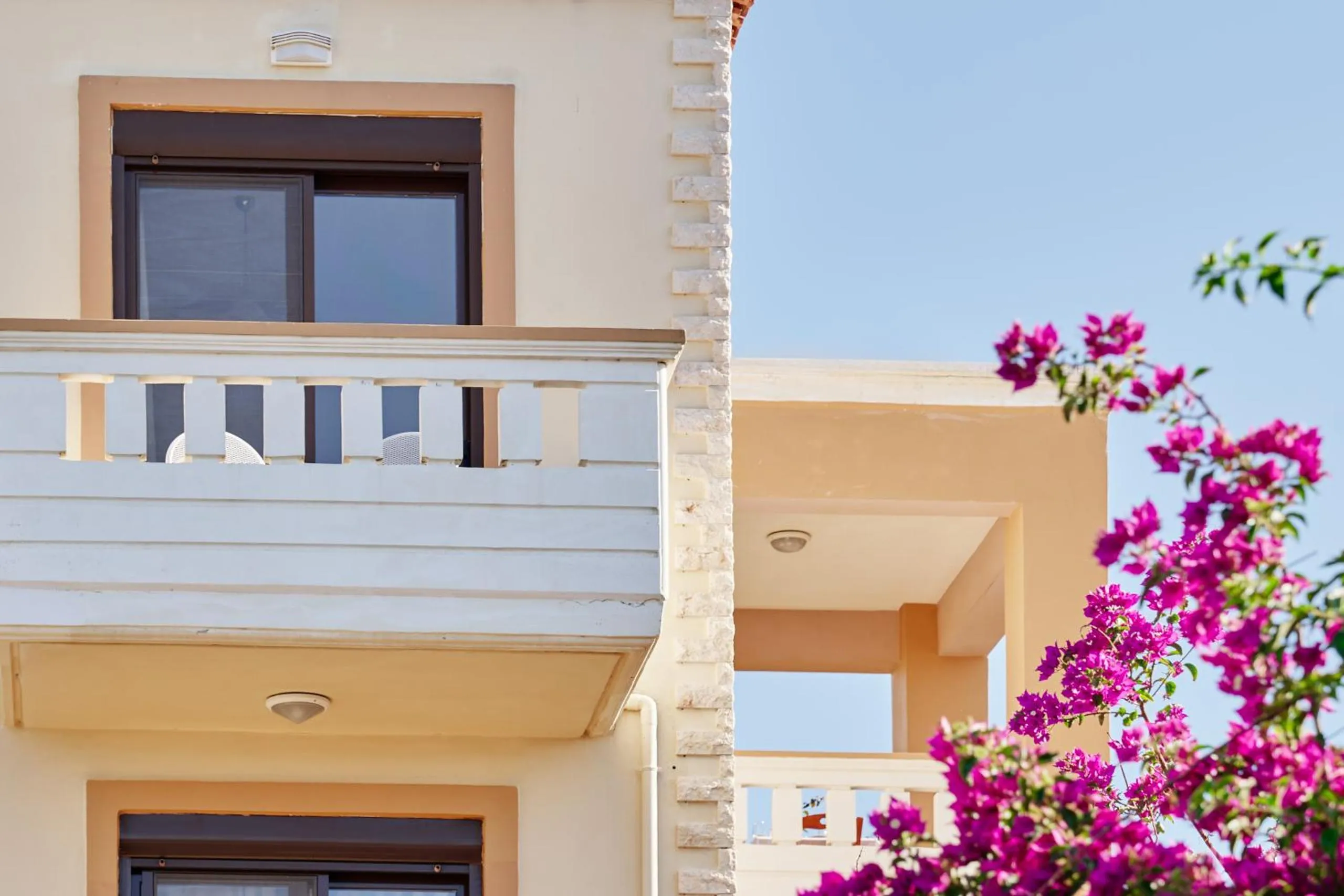 Property building in Villa Gereoudis Apartments with Sea View & Pool