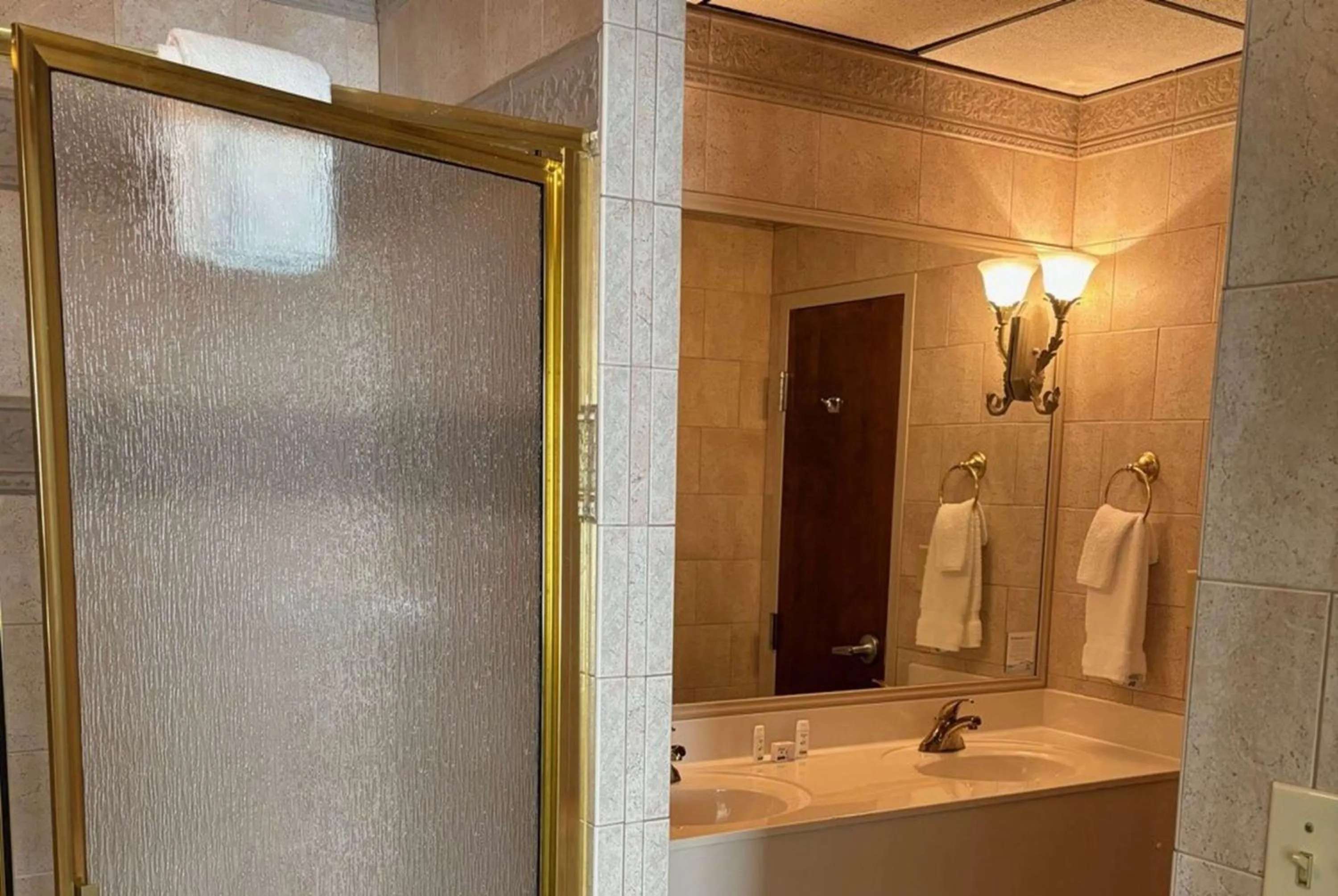 Bathroom in Baymont by Wyndham Johnson City