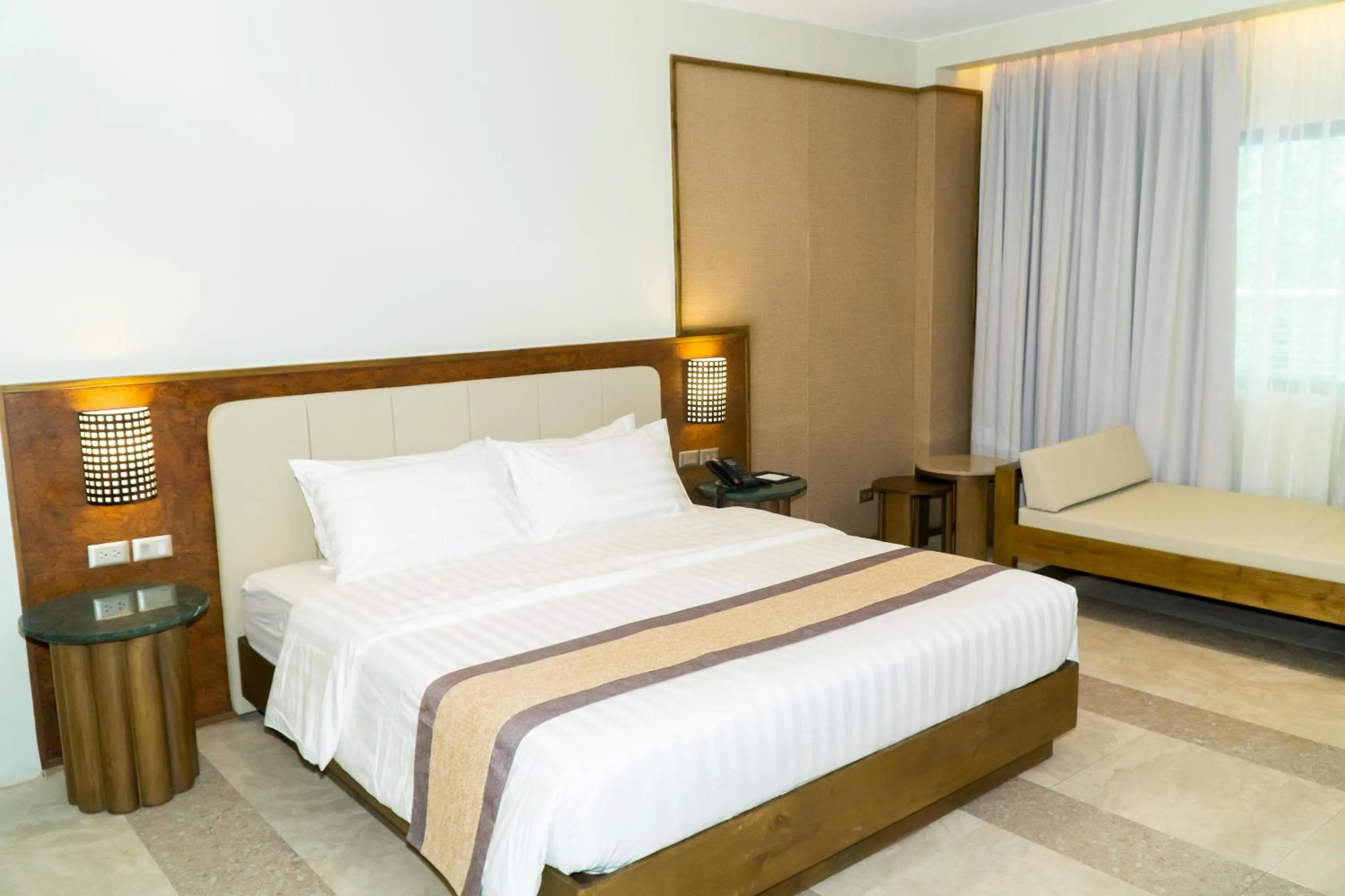 Bed in Coron Westown Resort