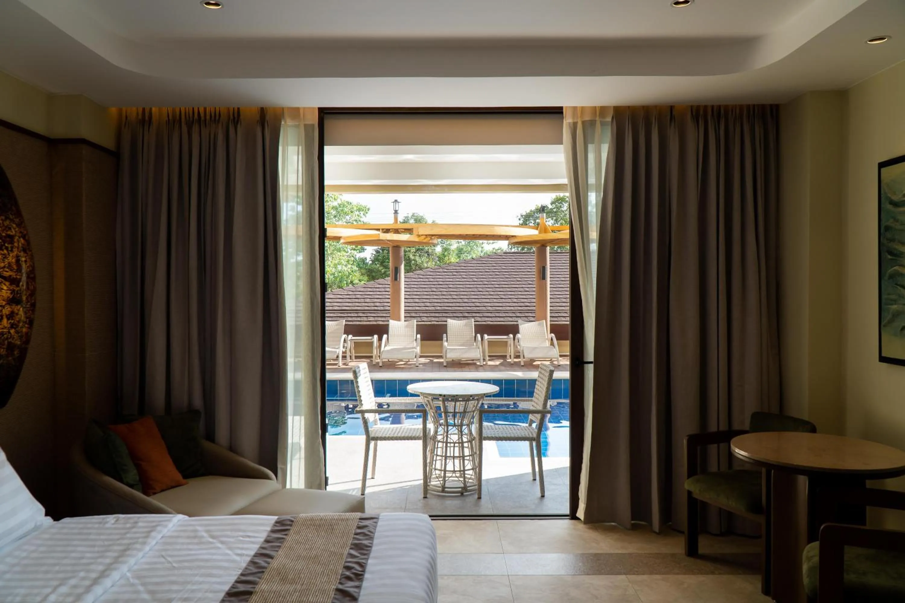 Bed in Coron Westown Resort