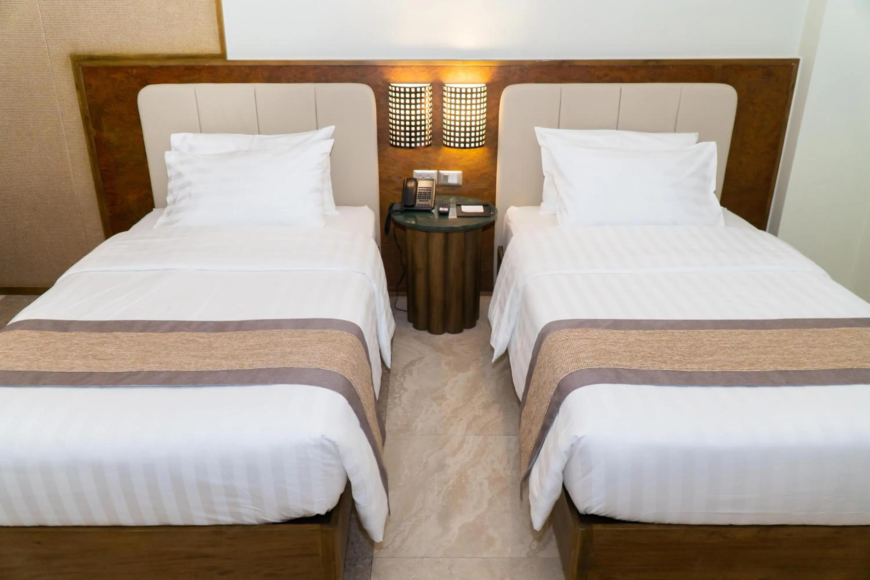 Bed in Coron Westown Resort