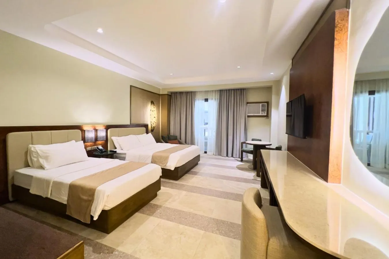 Bed in Coron Westown Resort