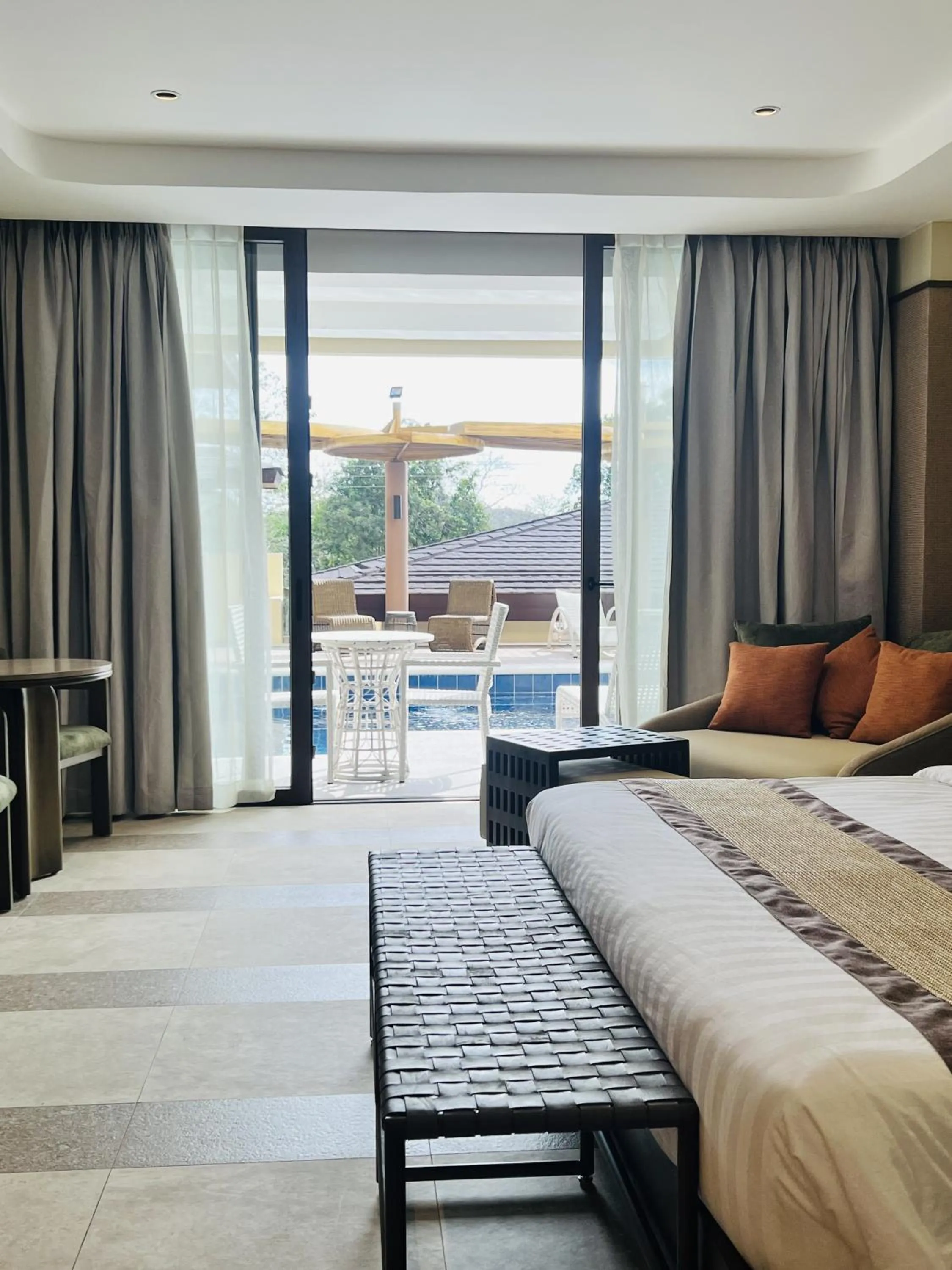 Bed in Coron Westown Resort