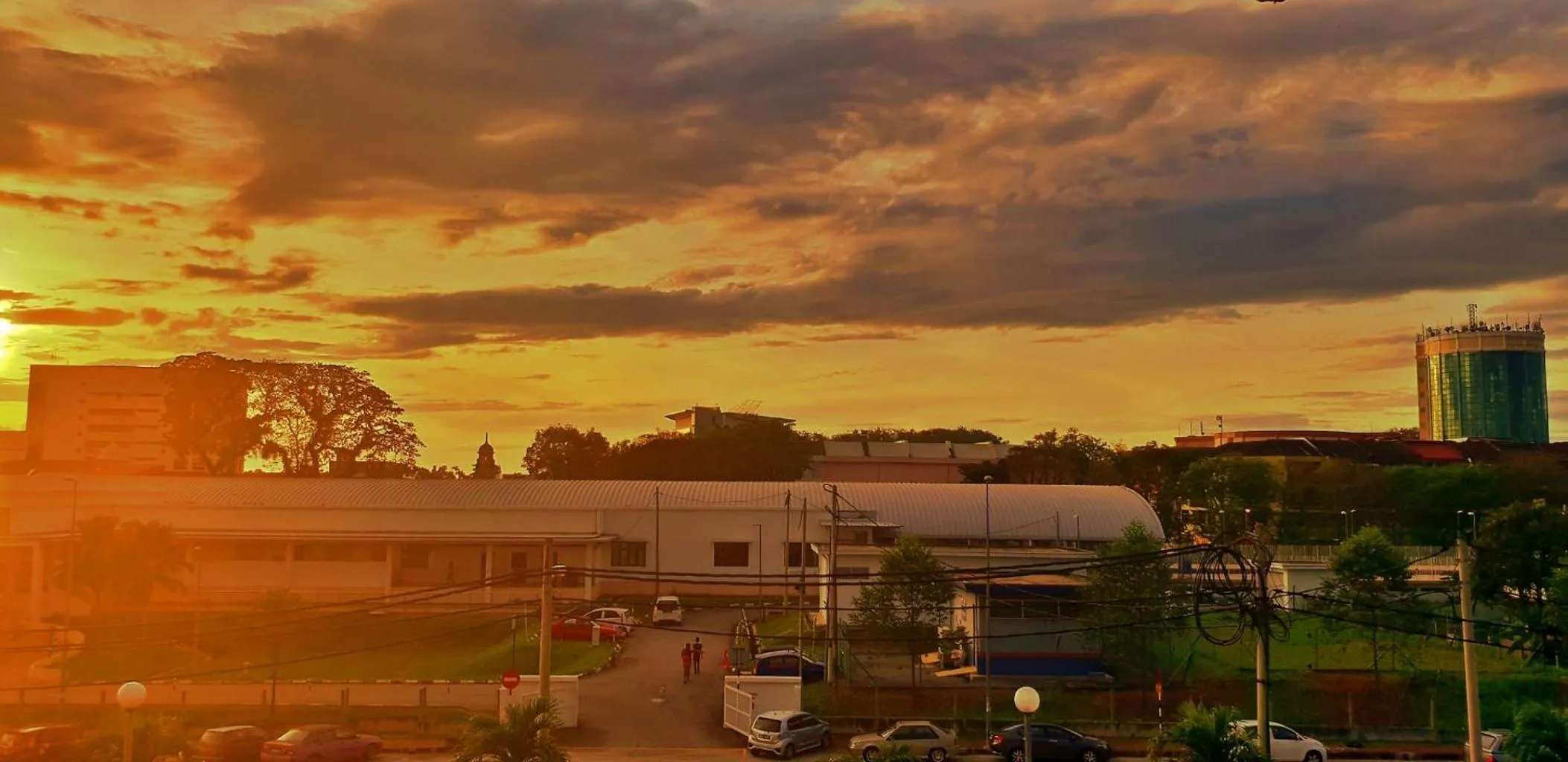 Sunset in Hotel Seri Malaysia Sungai Petani