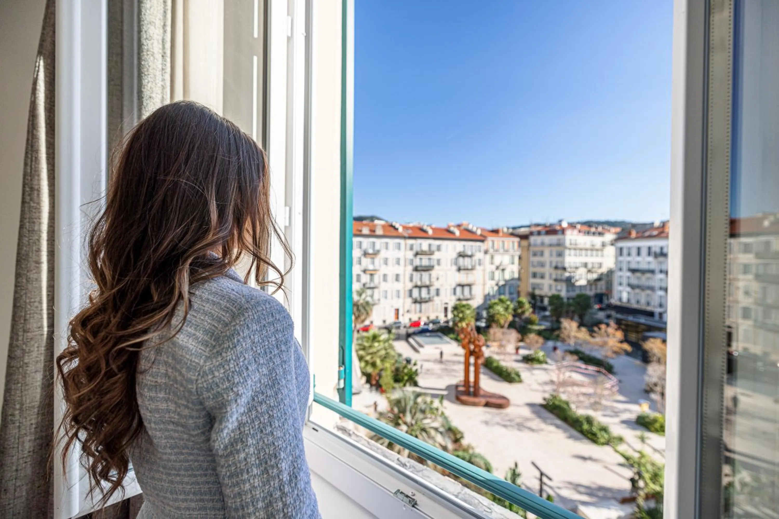 City view in Hôtel Apollinaire Nice