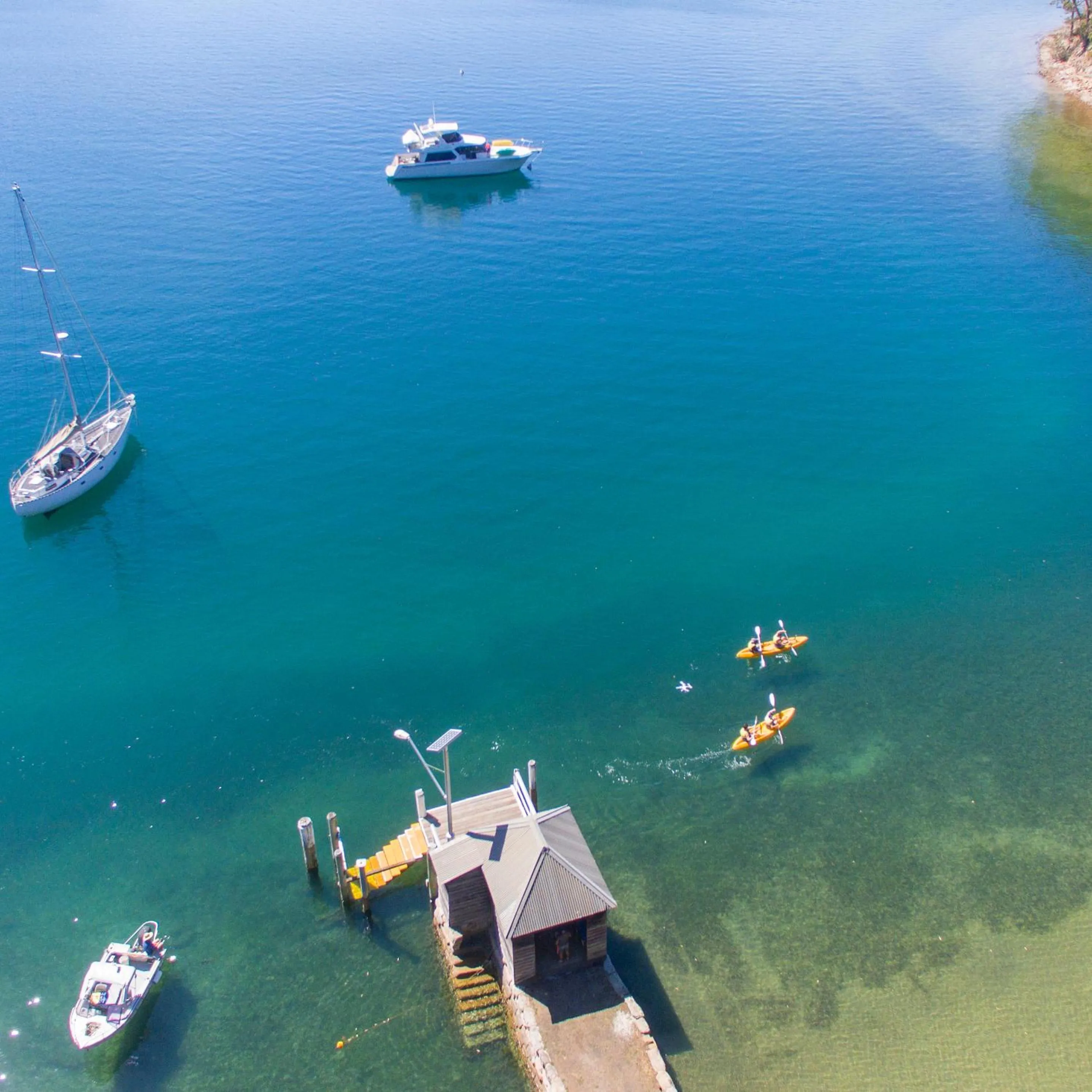 River view in YHA Pittwater Eco, Sydney