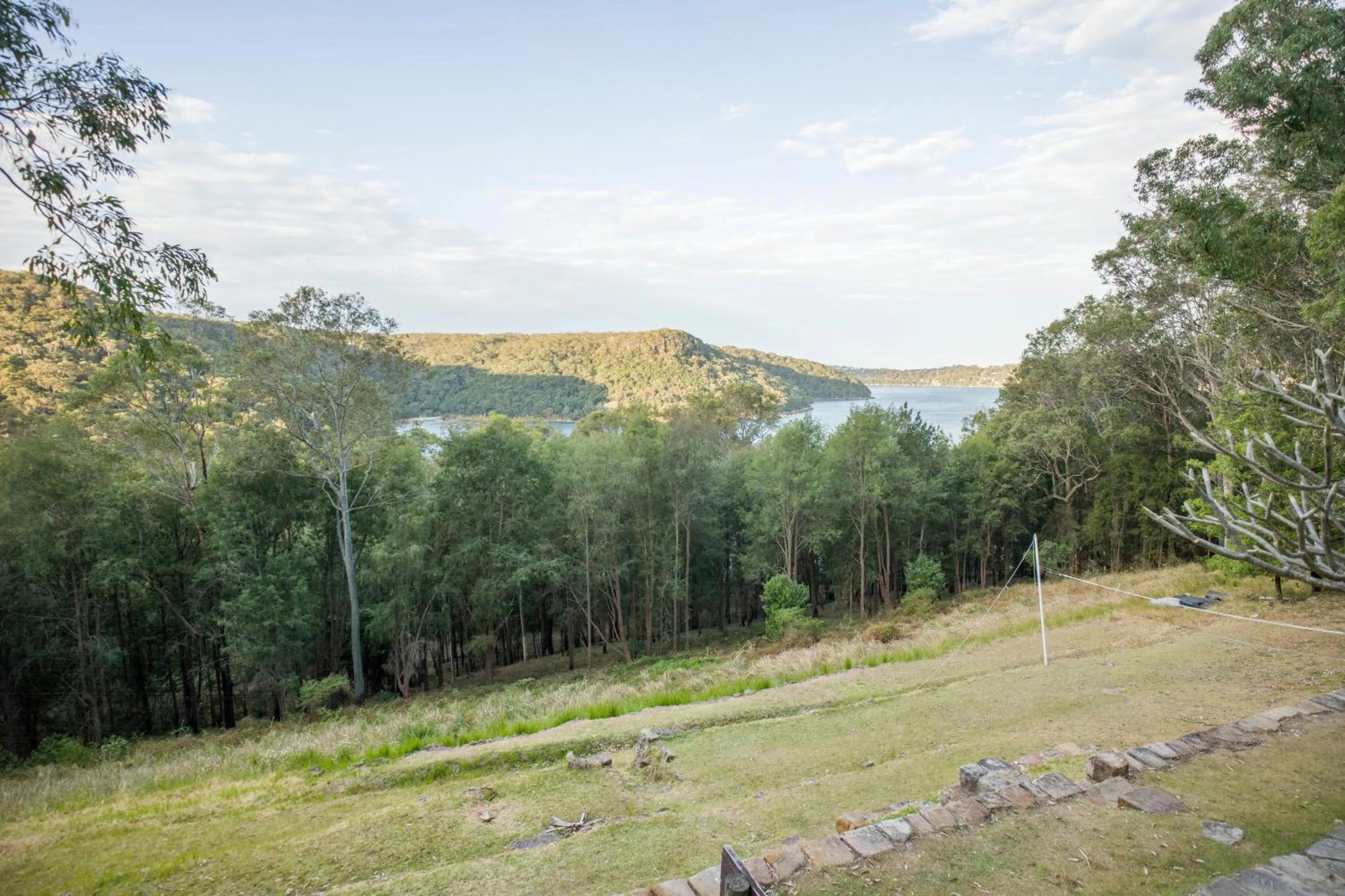 Lake view in YHA Pittwater Eco, Sydney