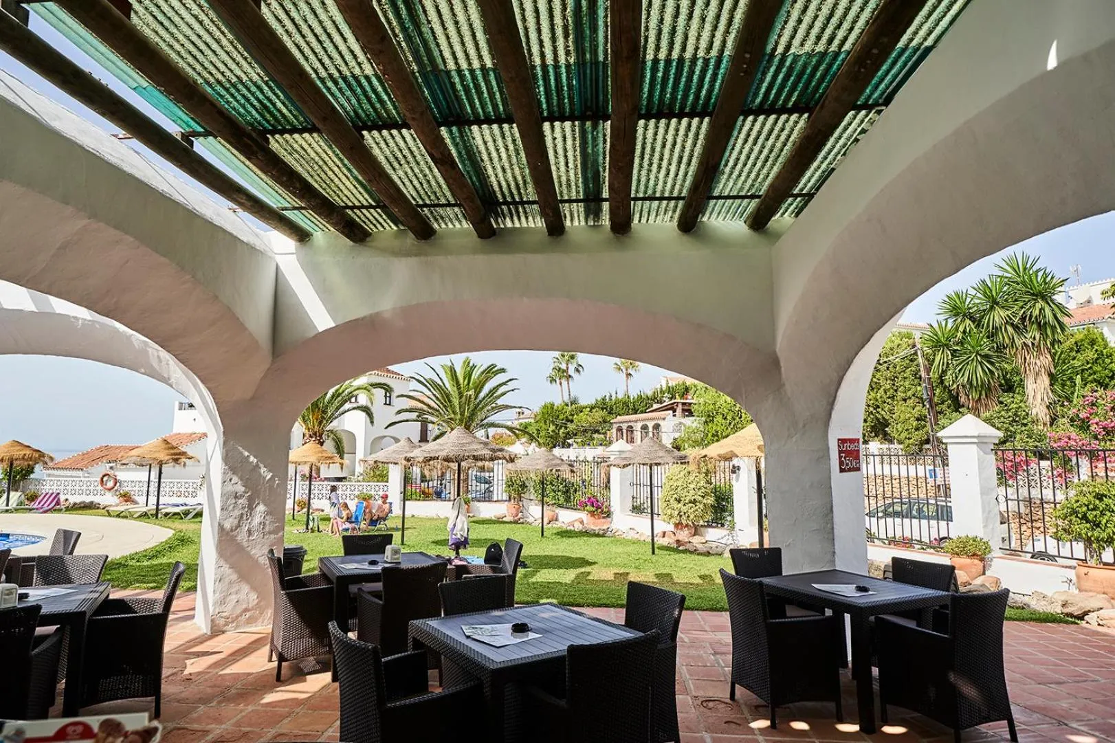 Garden in Hotel Bajamar Ancladero Playa