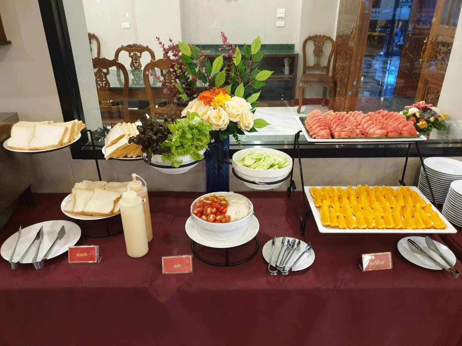 Breakfast in Chunlee Grand Korat