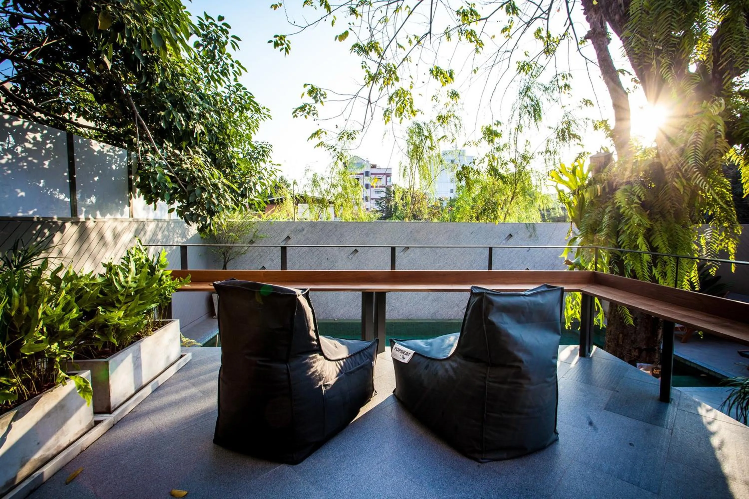Seating area in Cinnamon Hotel Bangkok