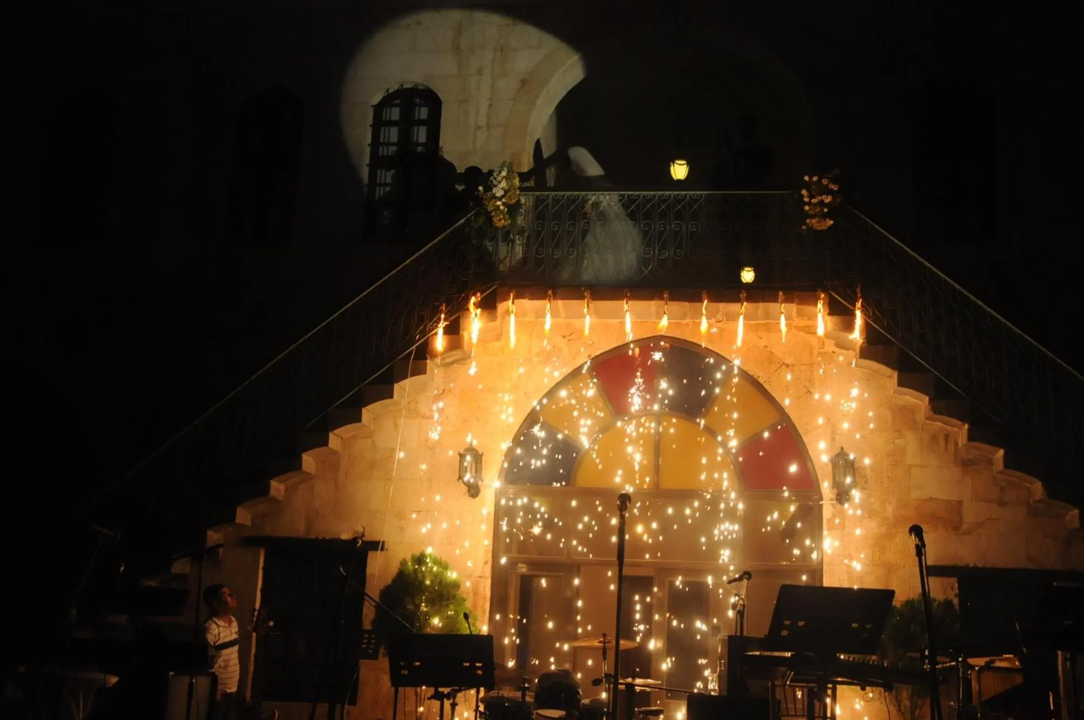 Decorative detail in Sirehan Hotel