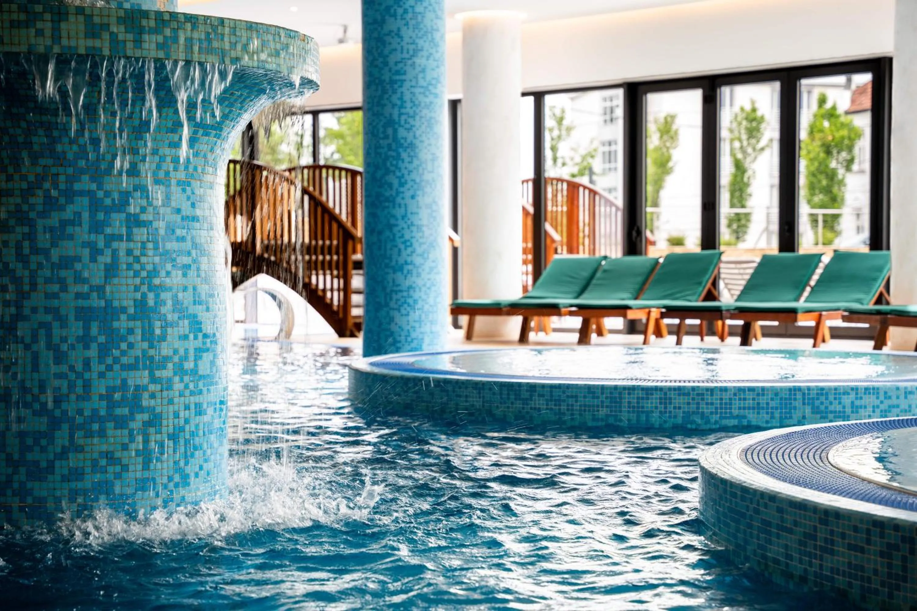 Hot Tub in Hotel Tonanti