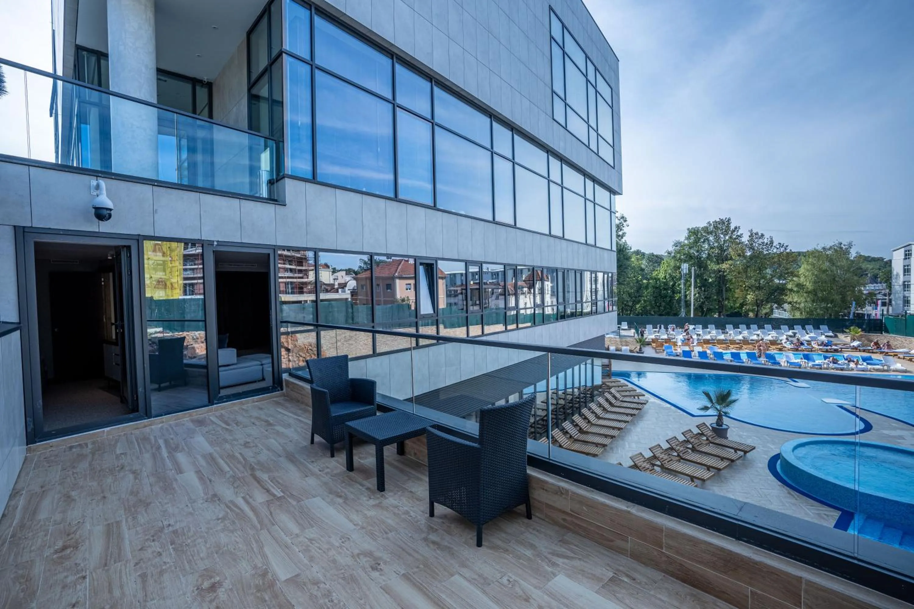 Patio in Hotel Tonanti