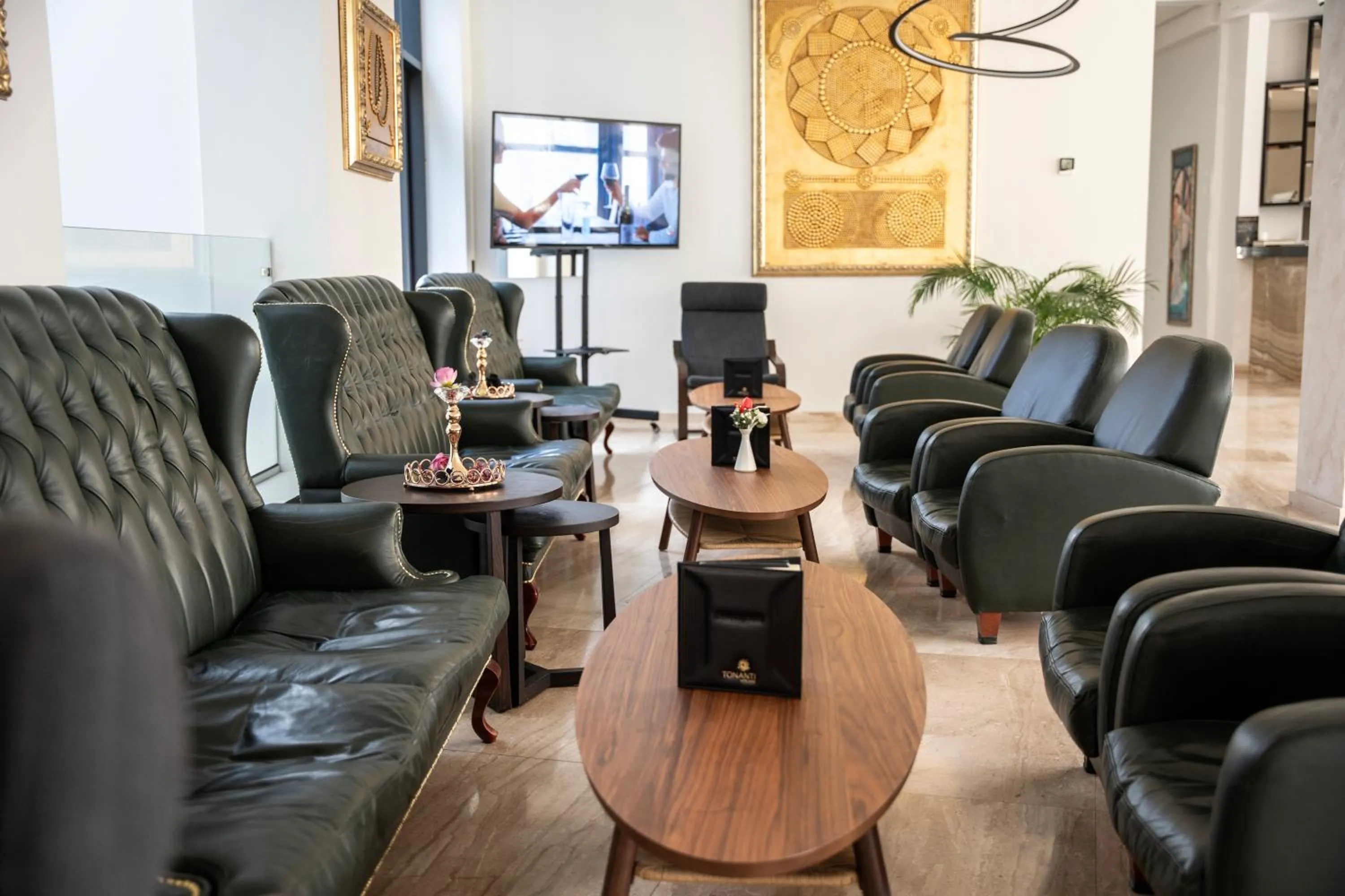 Lobby or reception in Hotel Tonanti