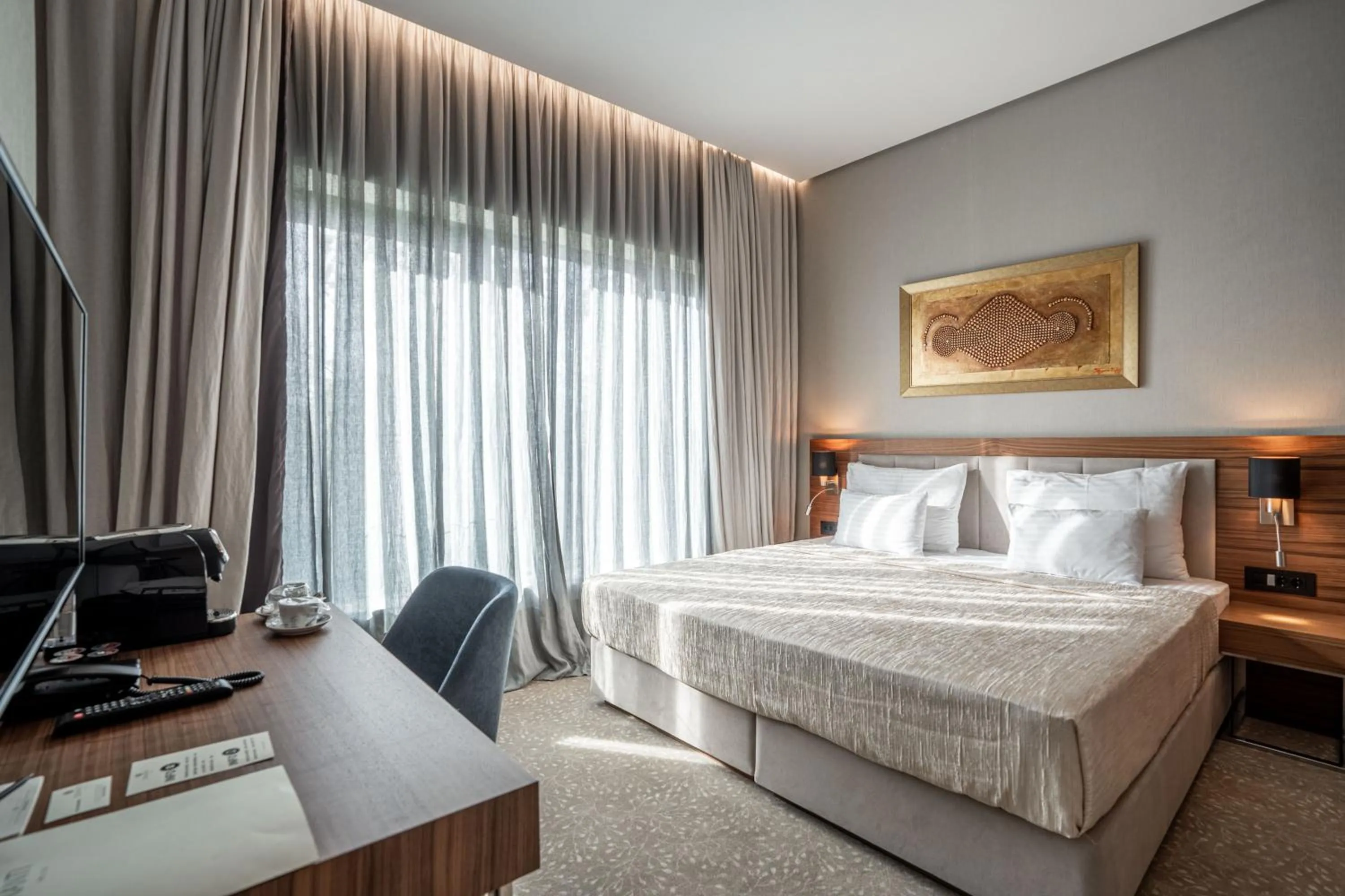 Bed in Hotel Tonanti