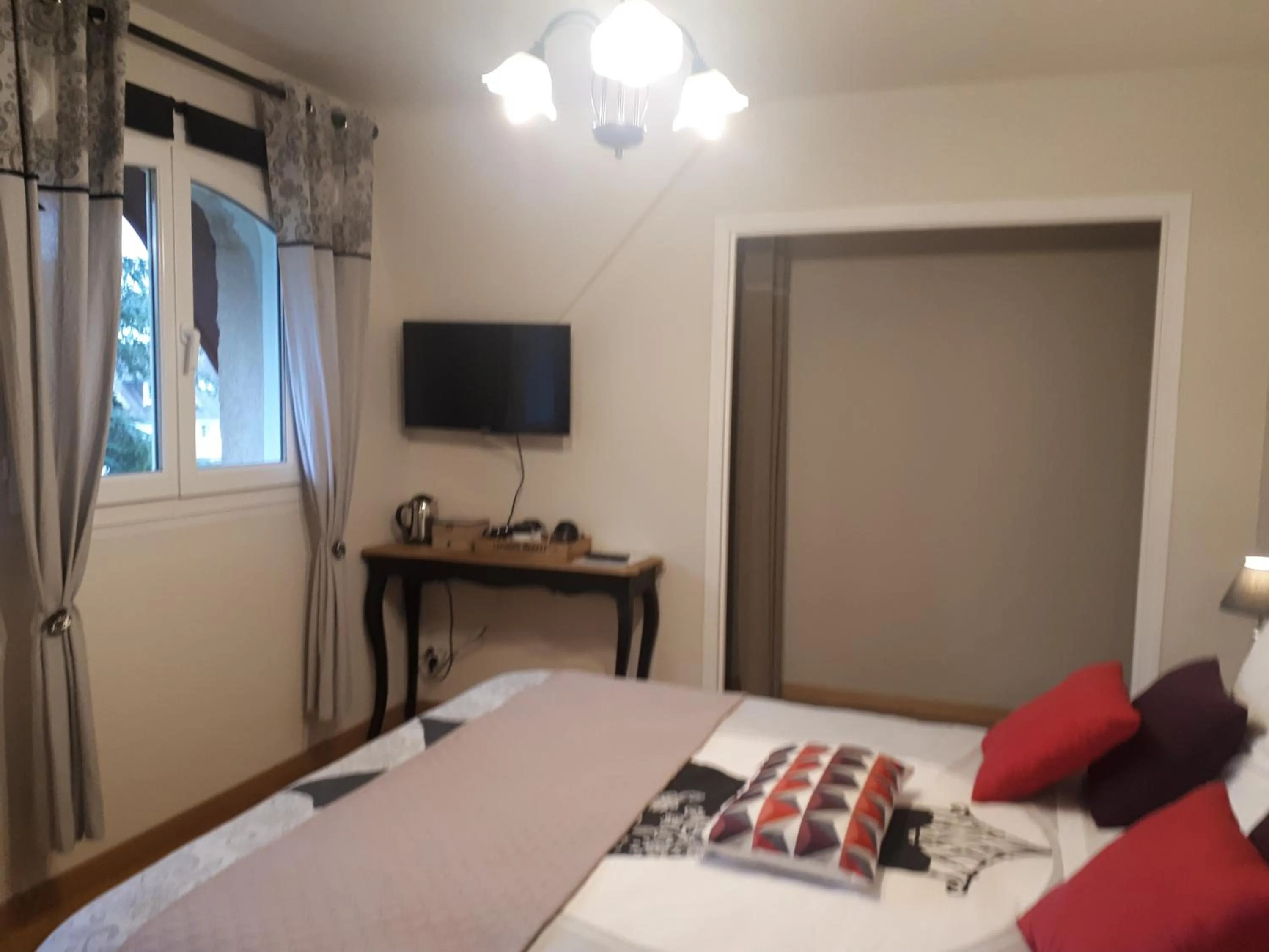 Bed in Chambres d'hôtes Les 4 Vents