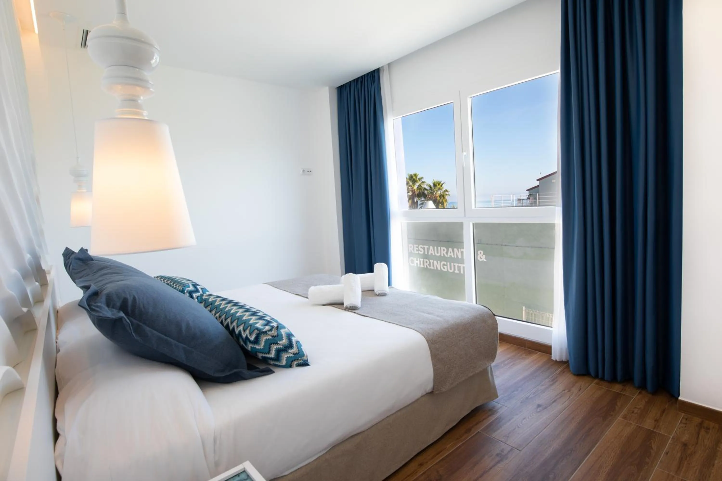 View (from property/room), Bed in Alcossebre Sea Experience