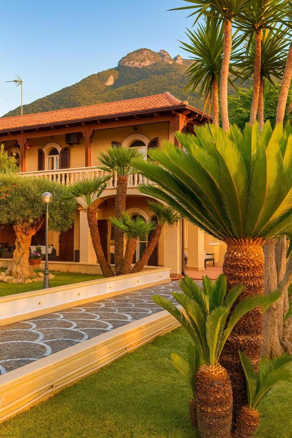 Property building in Villa Antonietta Ischia