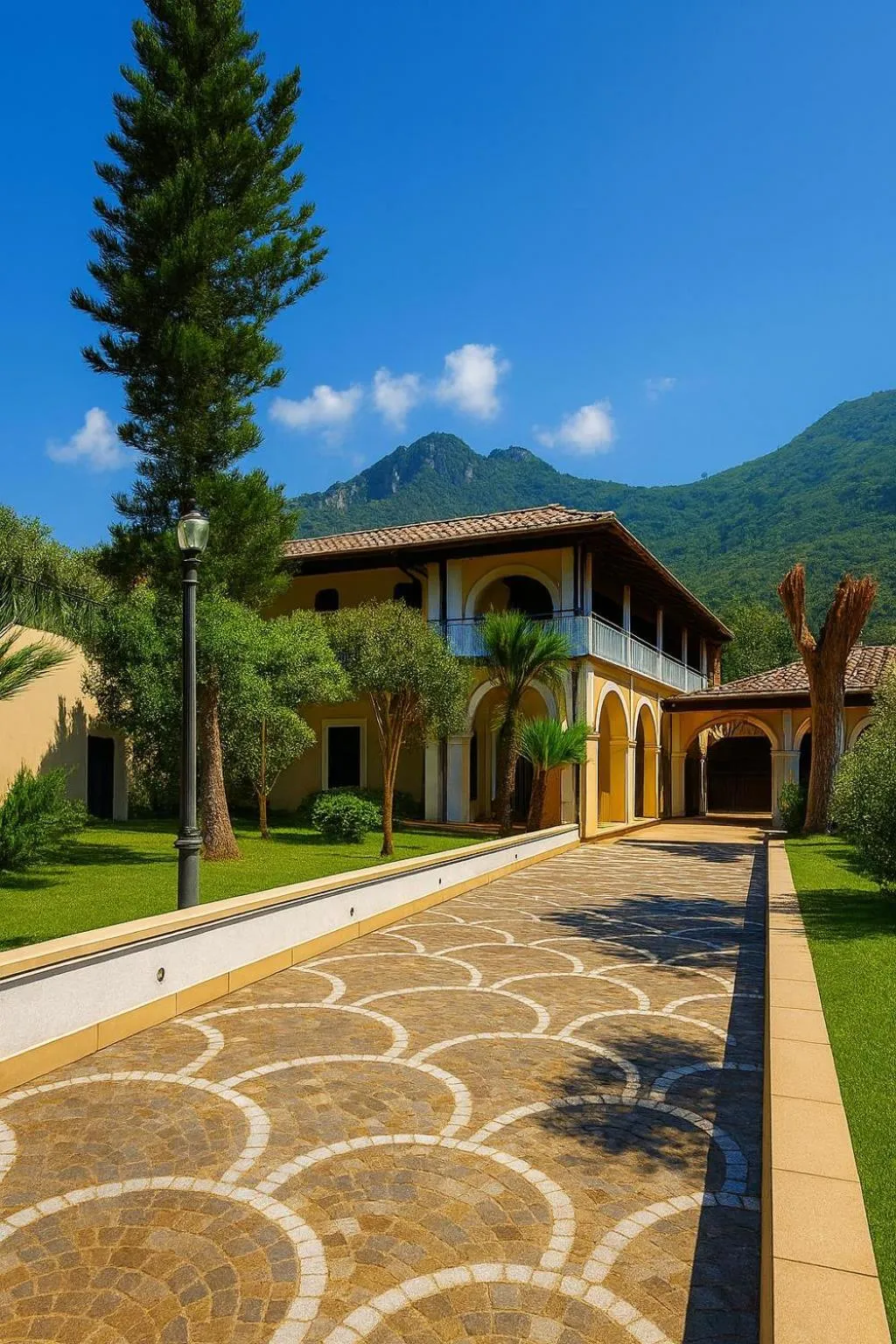 Property building in Villa Antonietta Ischia