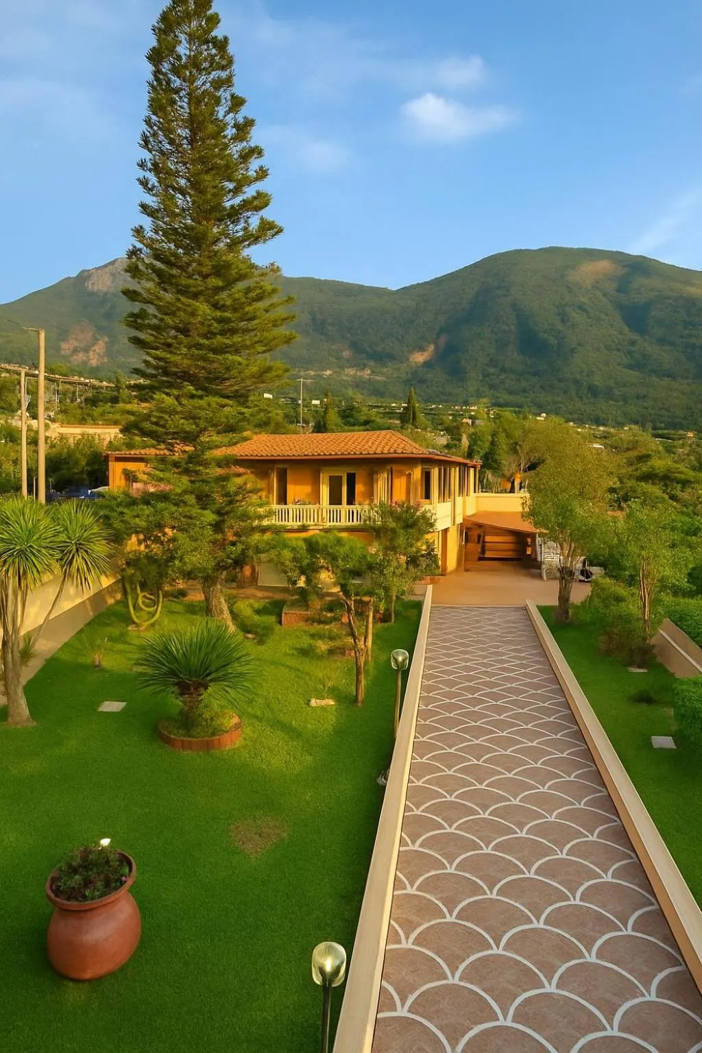 Property building in Villa Antonietta Ischia