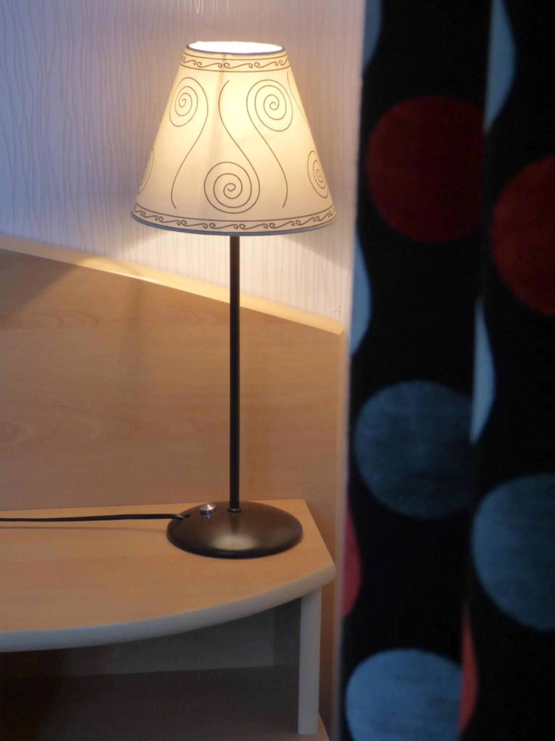 Decorative detail, Bed in Cit'Hotel de La Vallée