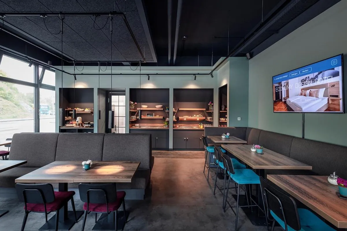 Buffet breakfast in ECOME Hotel