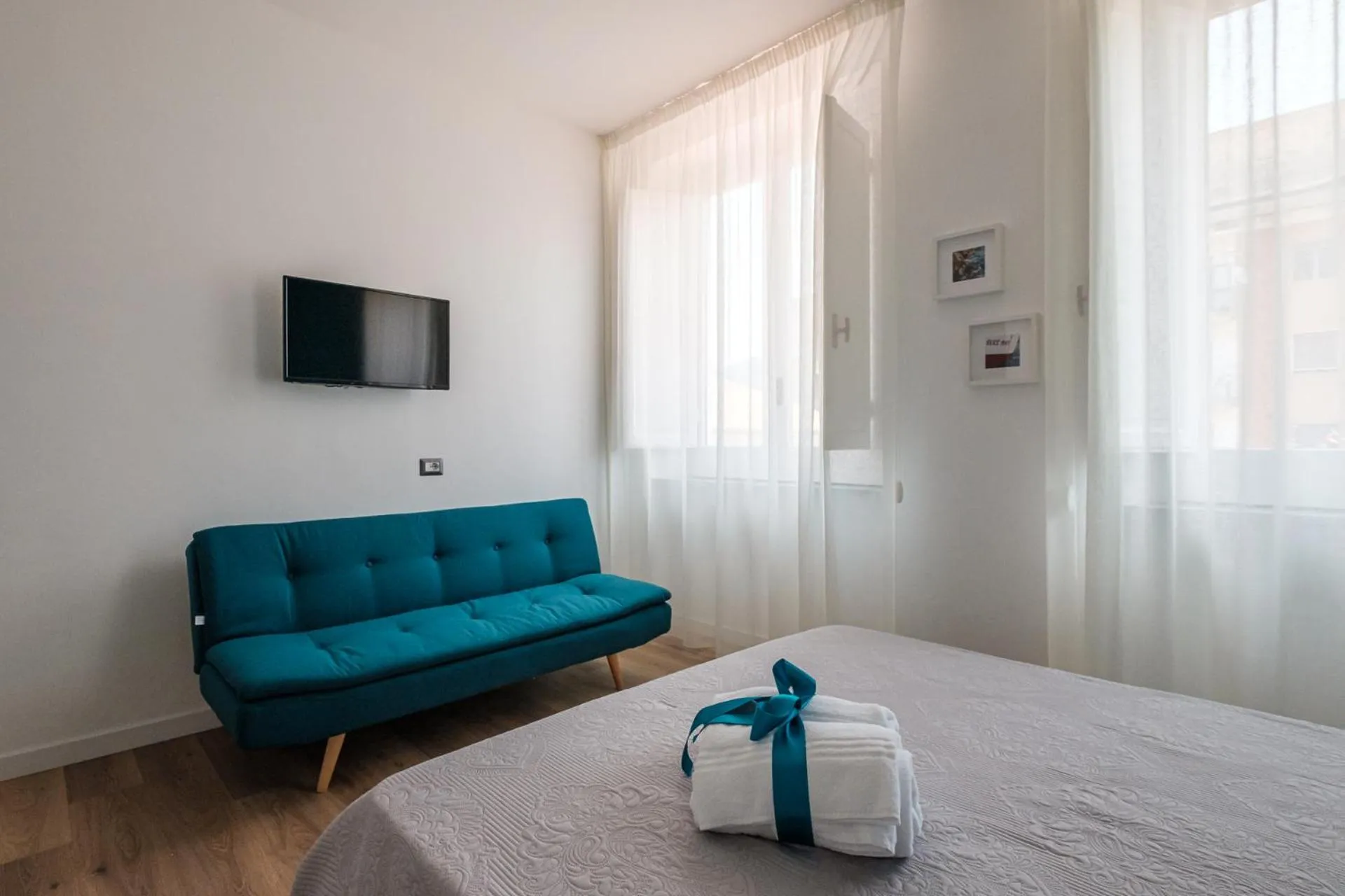Bedroom, Bed in B&B Terza Luna