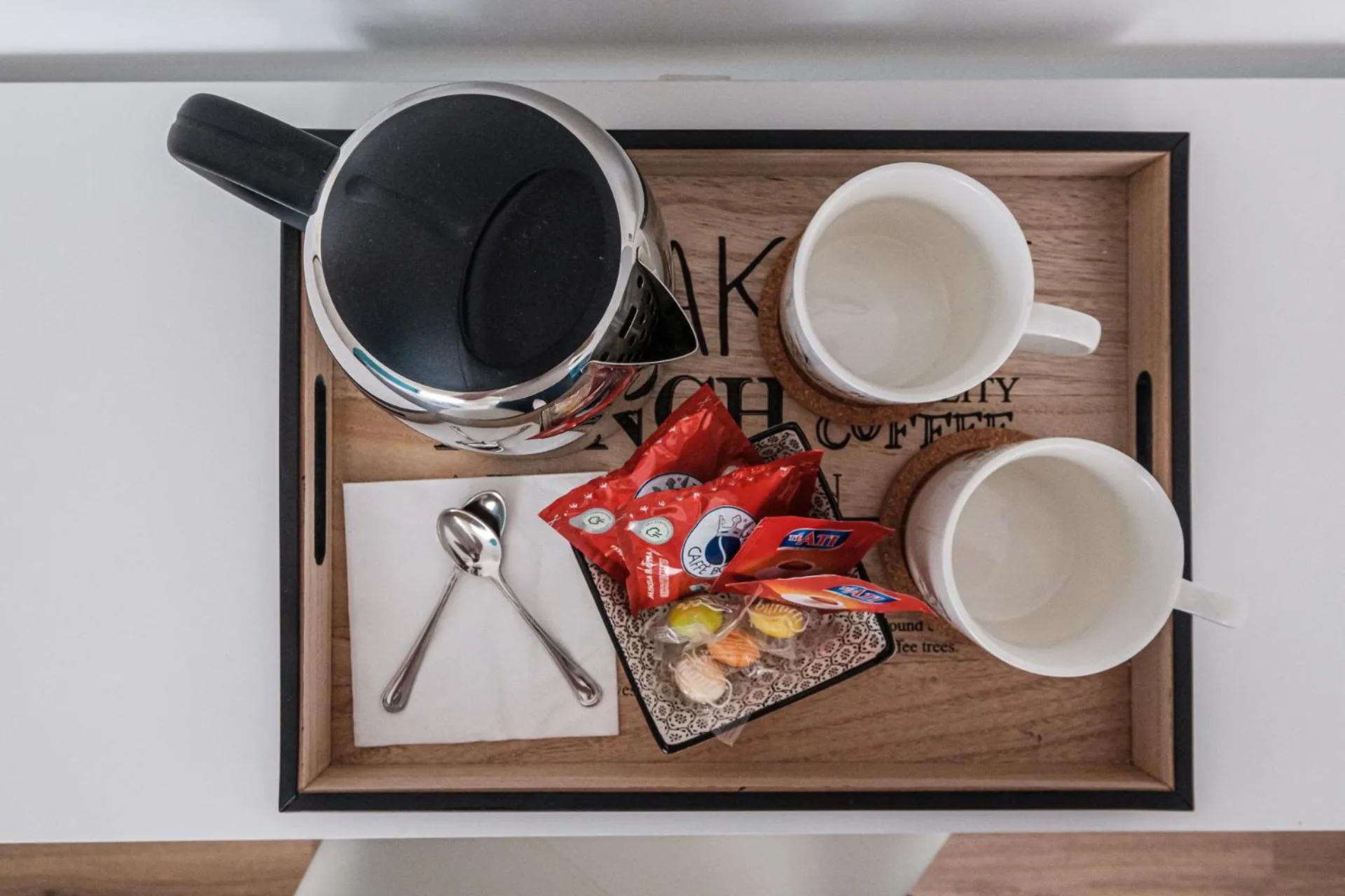 Coffee/tea facilities in B&B Terza Luna