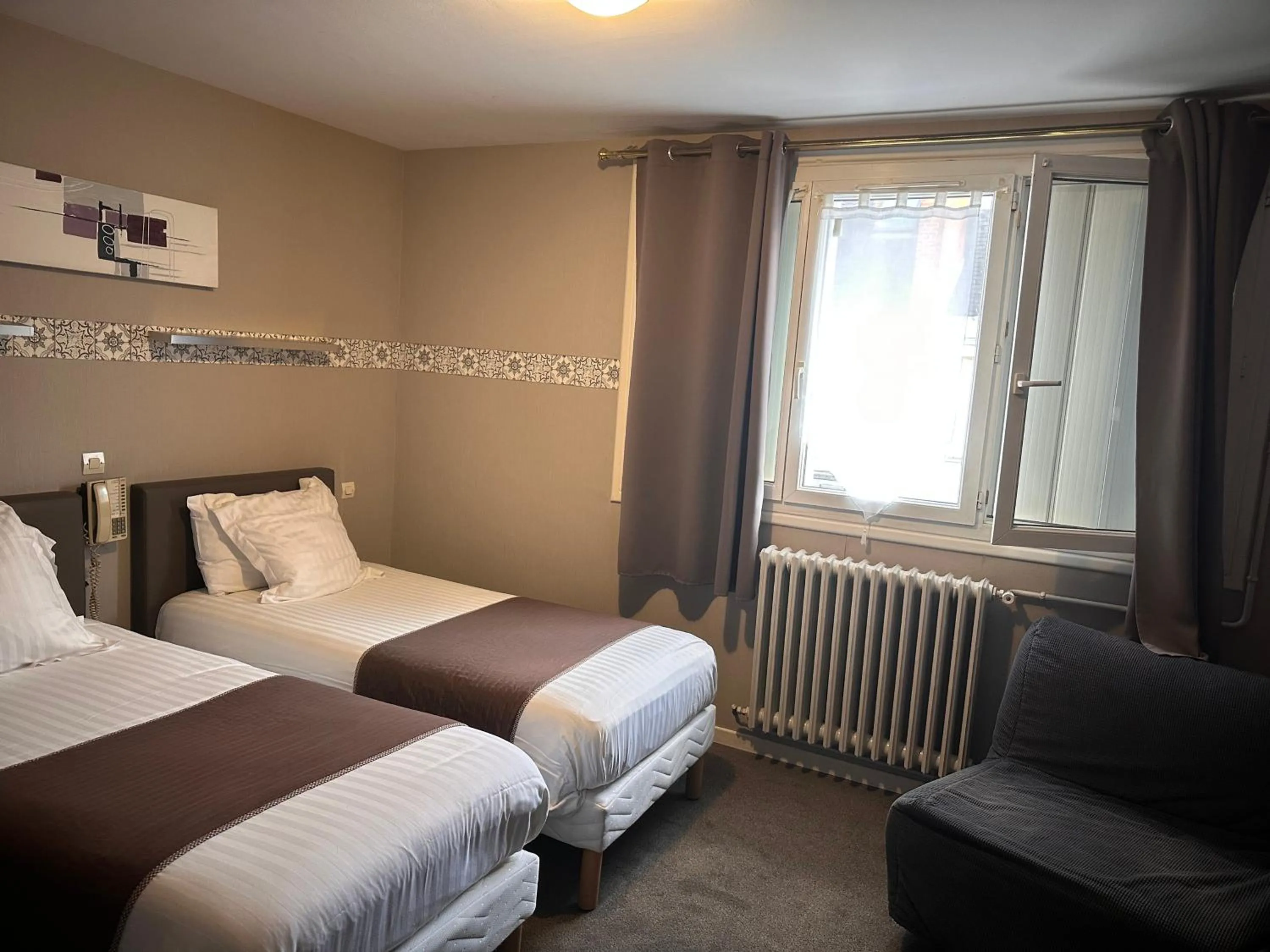 Bed in Hotel Berthelot