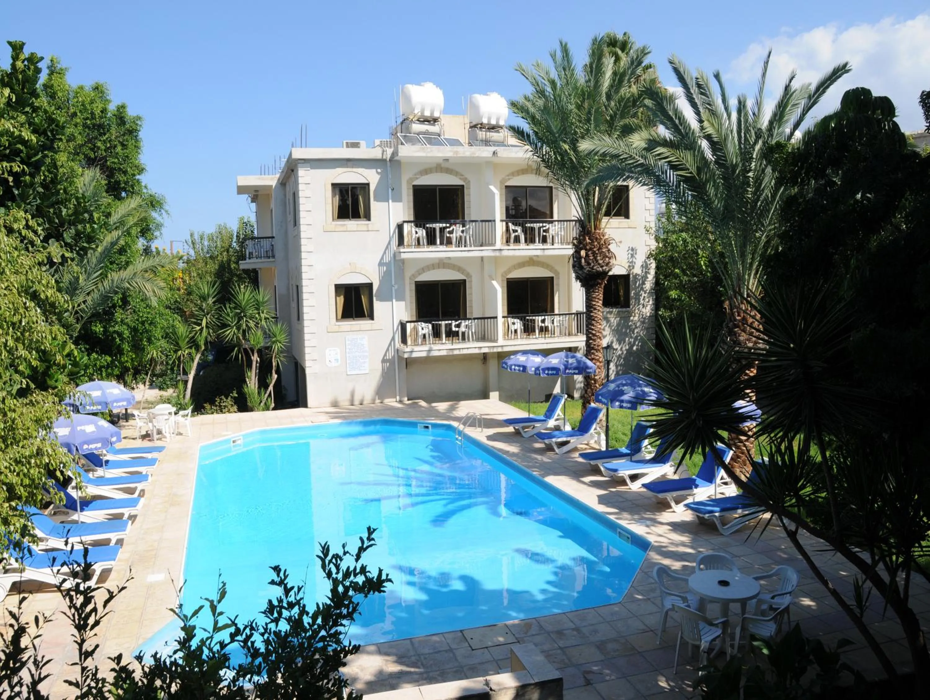 Property building in Odysseas & Eleni Hotel Apartments