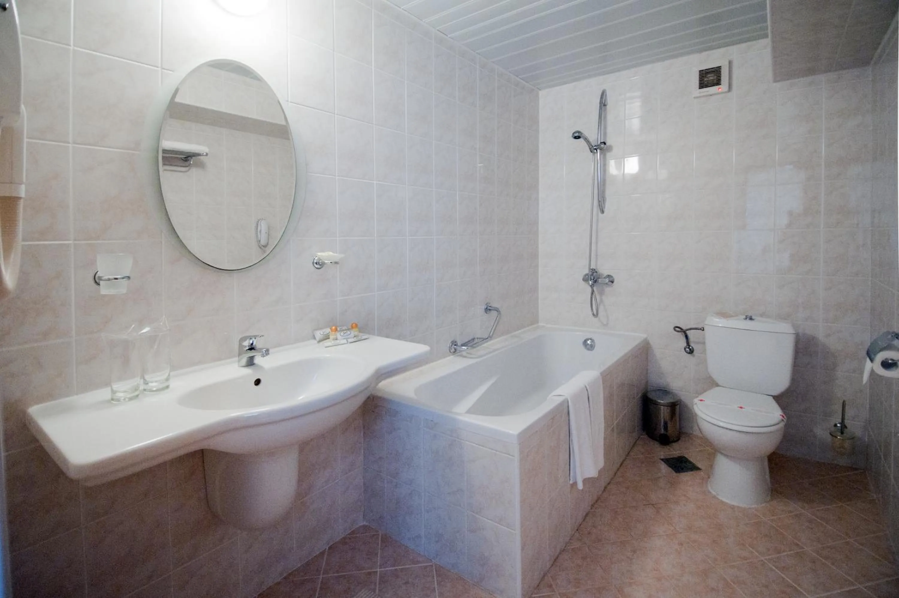 Bathroom in Mercury Hotel- All Inclusive