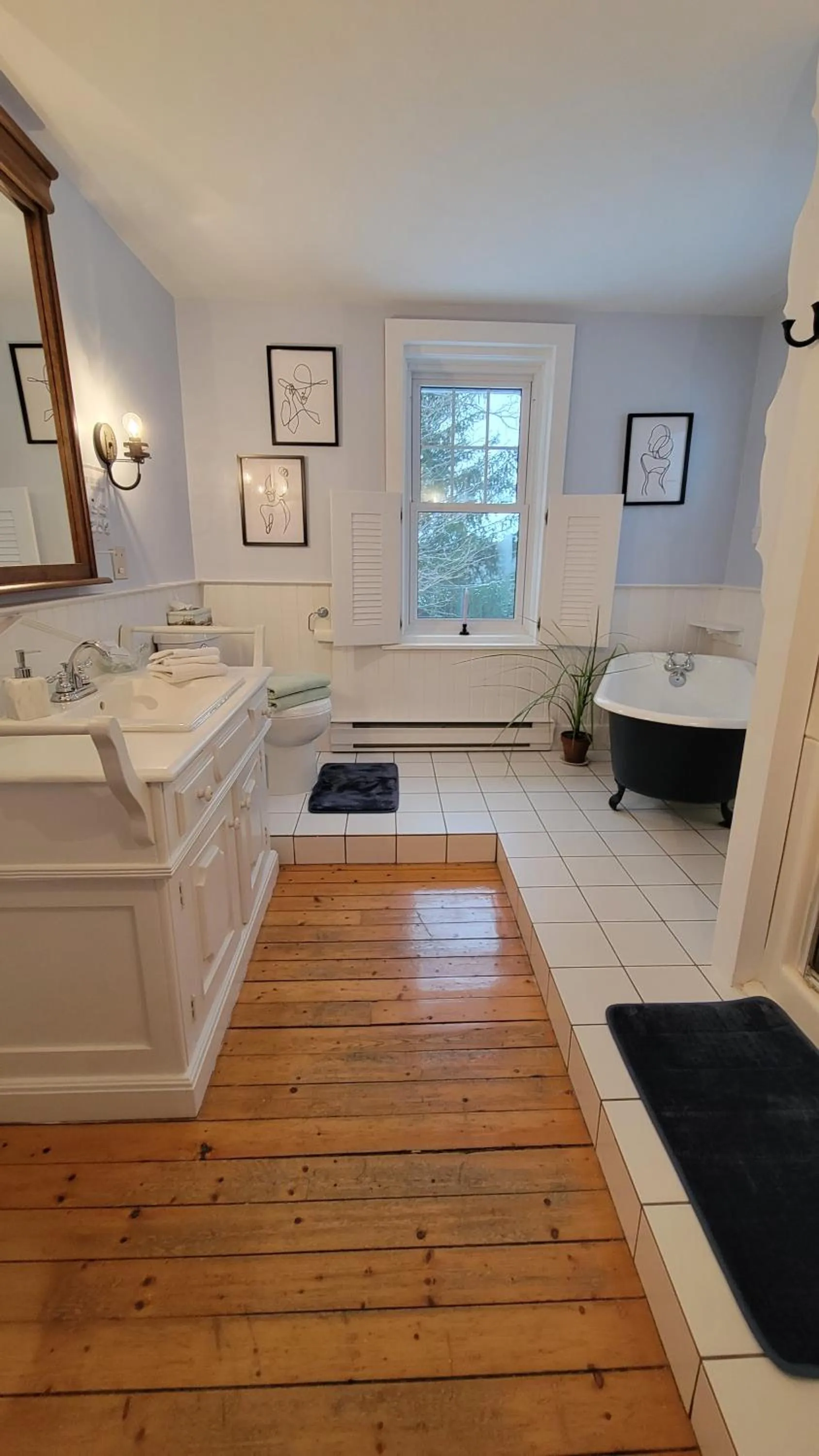 Bathroom in Auberge du Vignoble Bromont