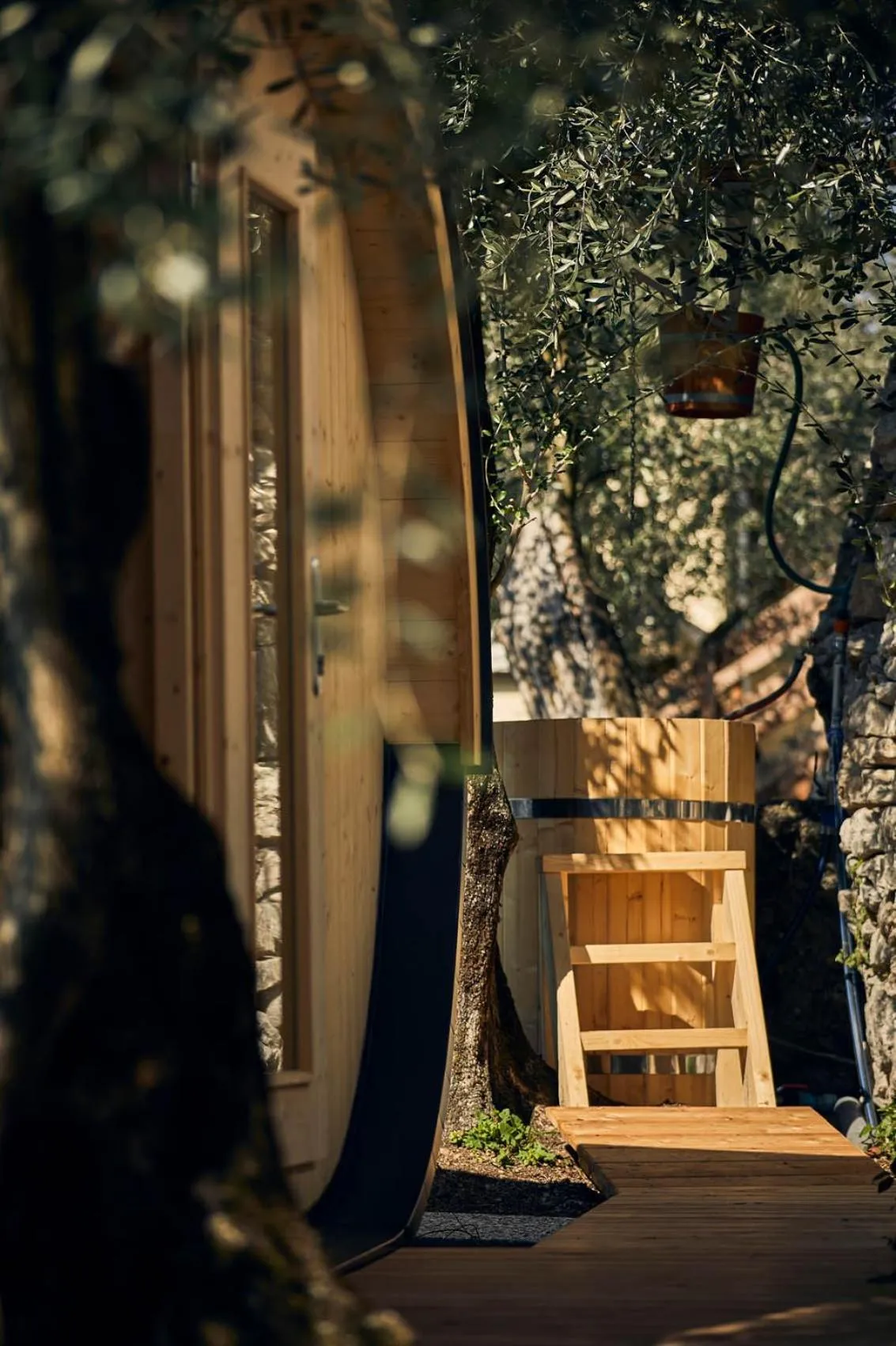 Sauna in Hotel Paradiso Conca d'Oro