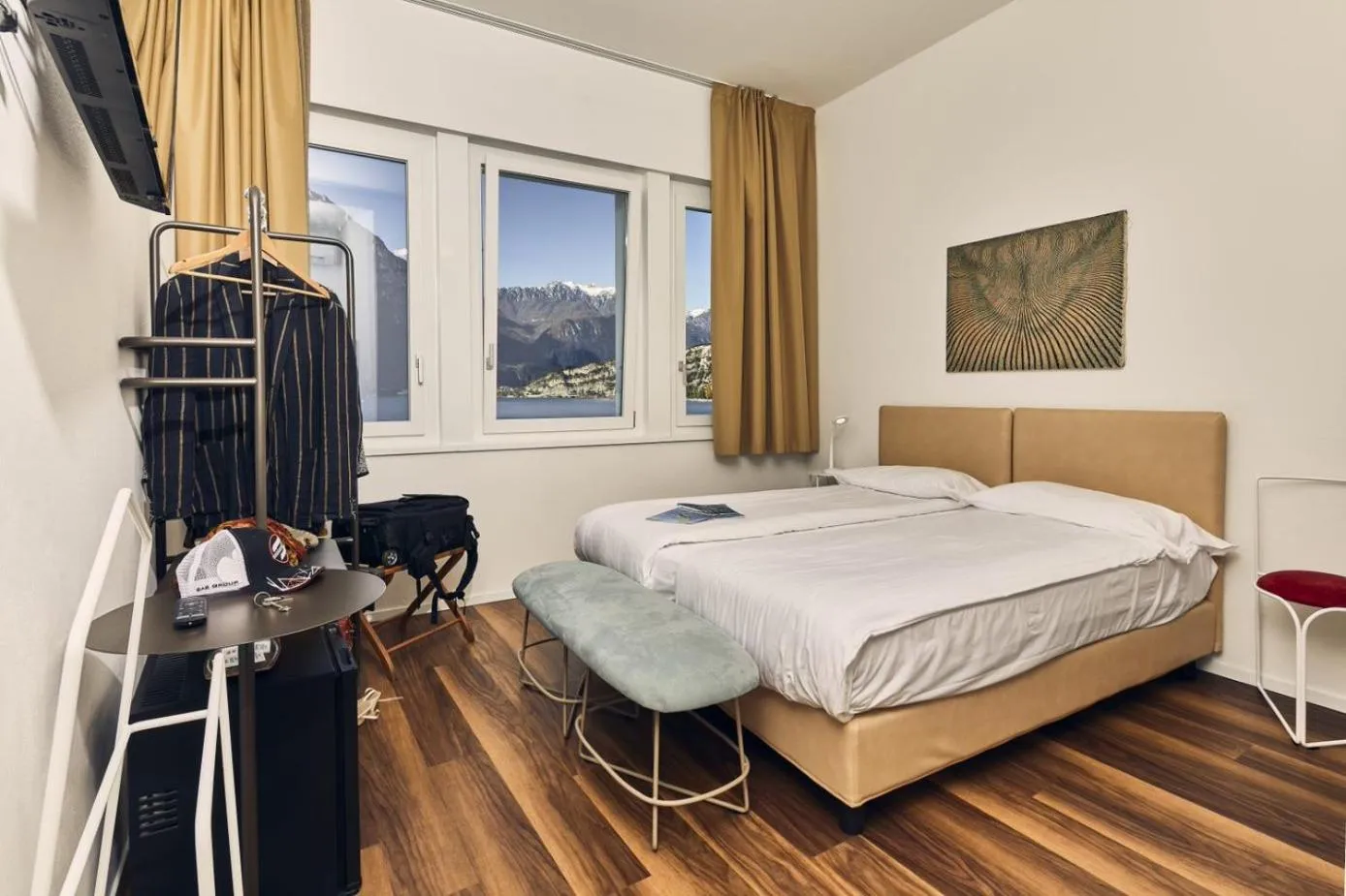 Bed in Hotel Paradiso Conca d'Oro