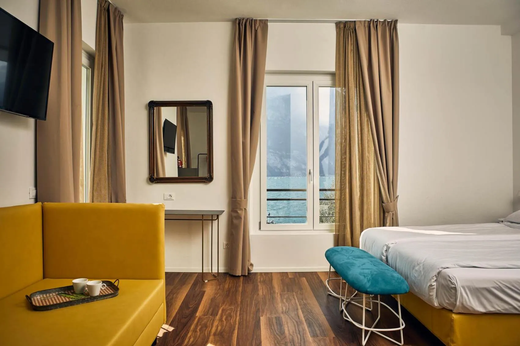 Photo of the whole room, Bed in Hotel Paradiso Conca d'Oro