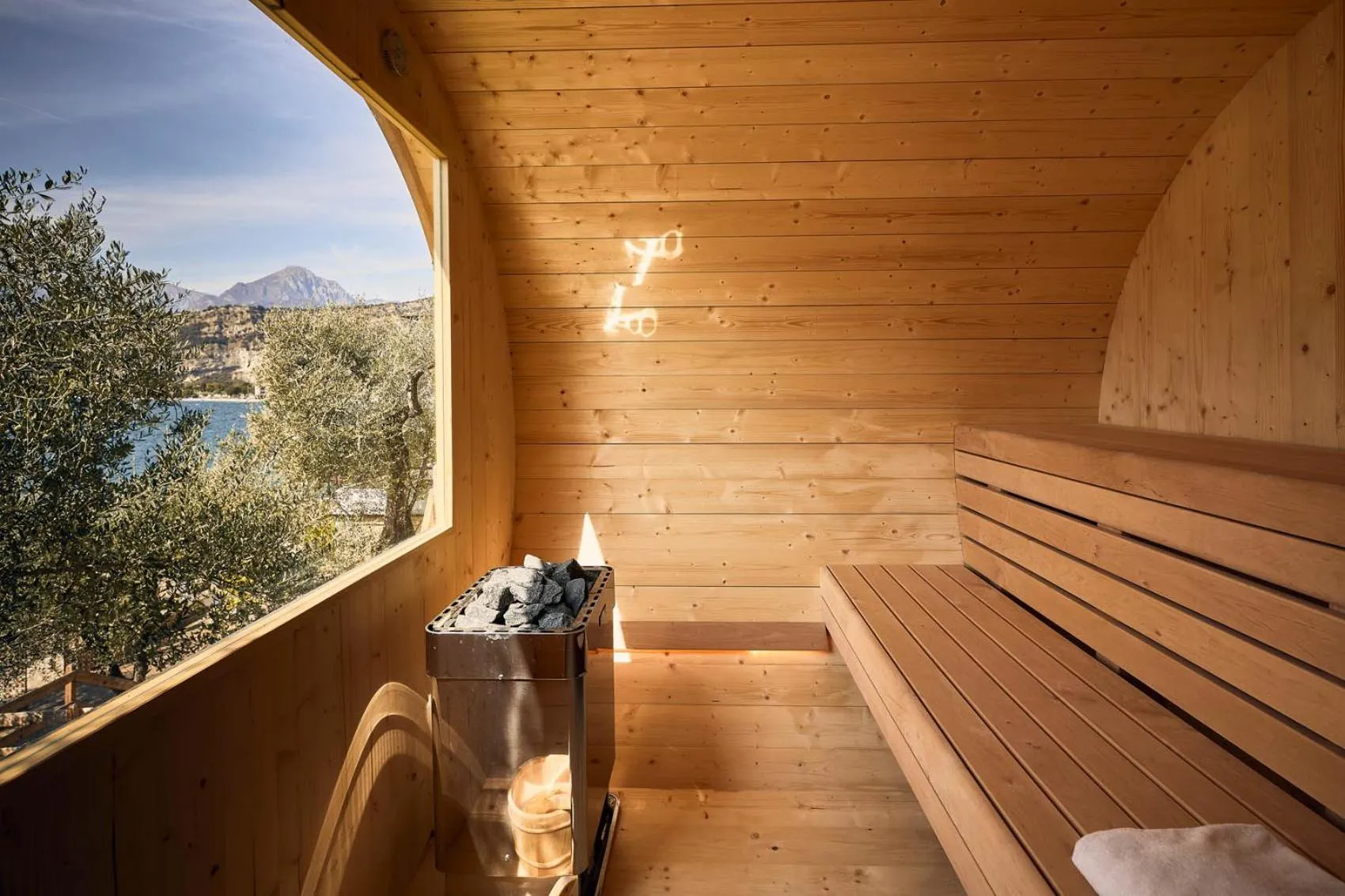 Sauna in Hotel Paradiso Conca d'Oro