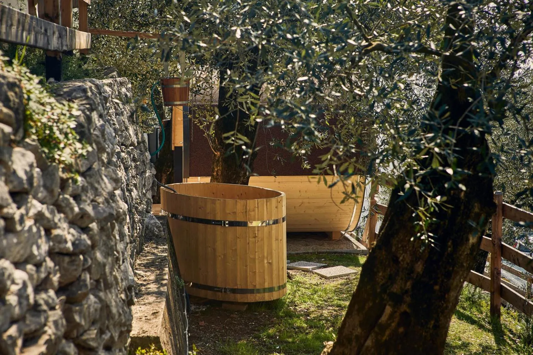 Sauna in Hotel Paradiso Conca d'Oro
