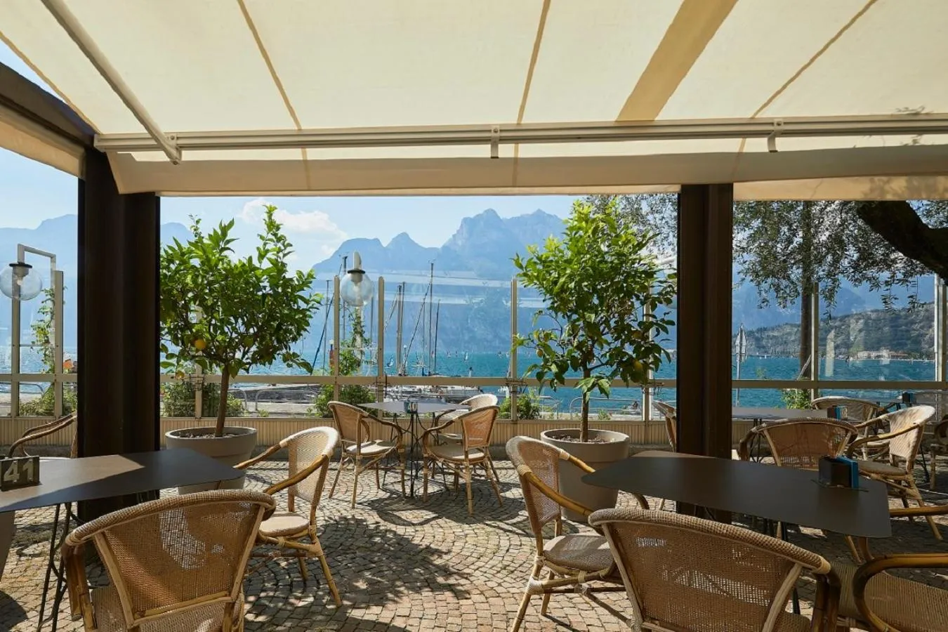 Garden in Hotel Paradiso Conca d'Oro