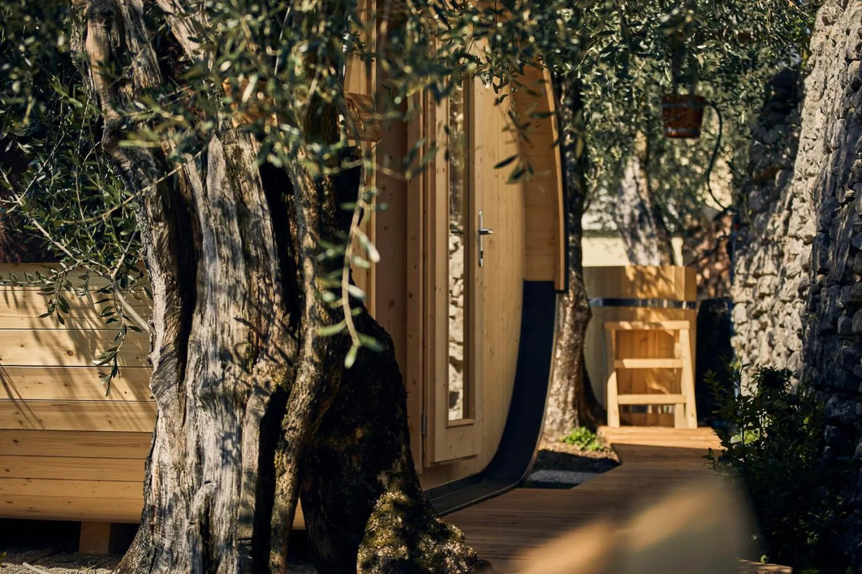 Sauna in Hotel Paradiso Conca d'Oro