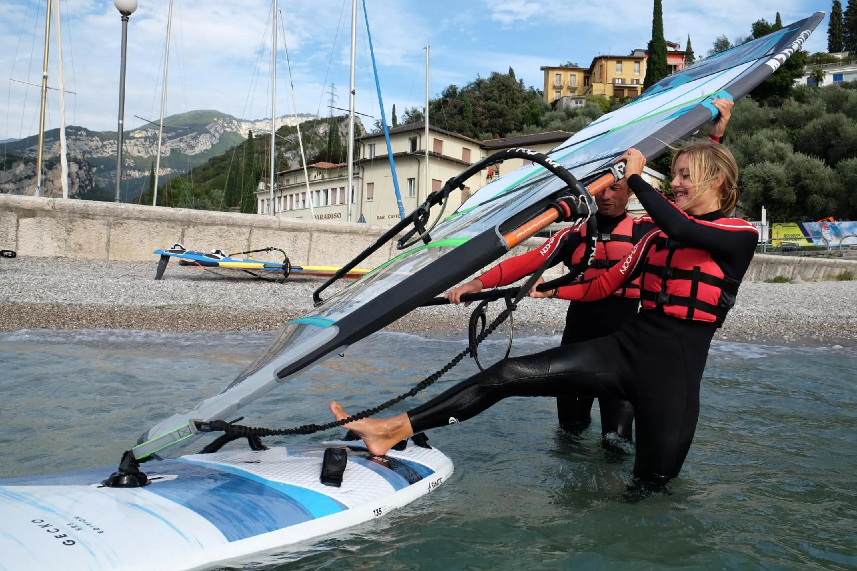 Beach in Hotel Paradiso Conca d'Oro