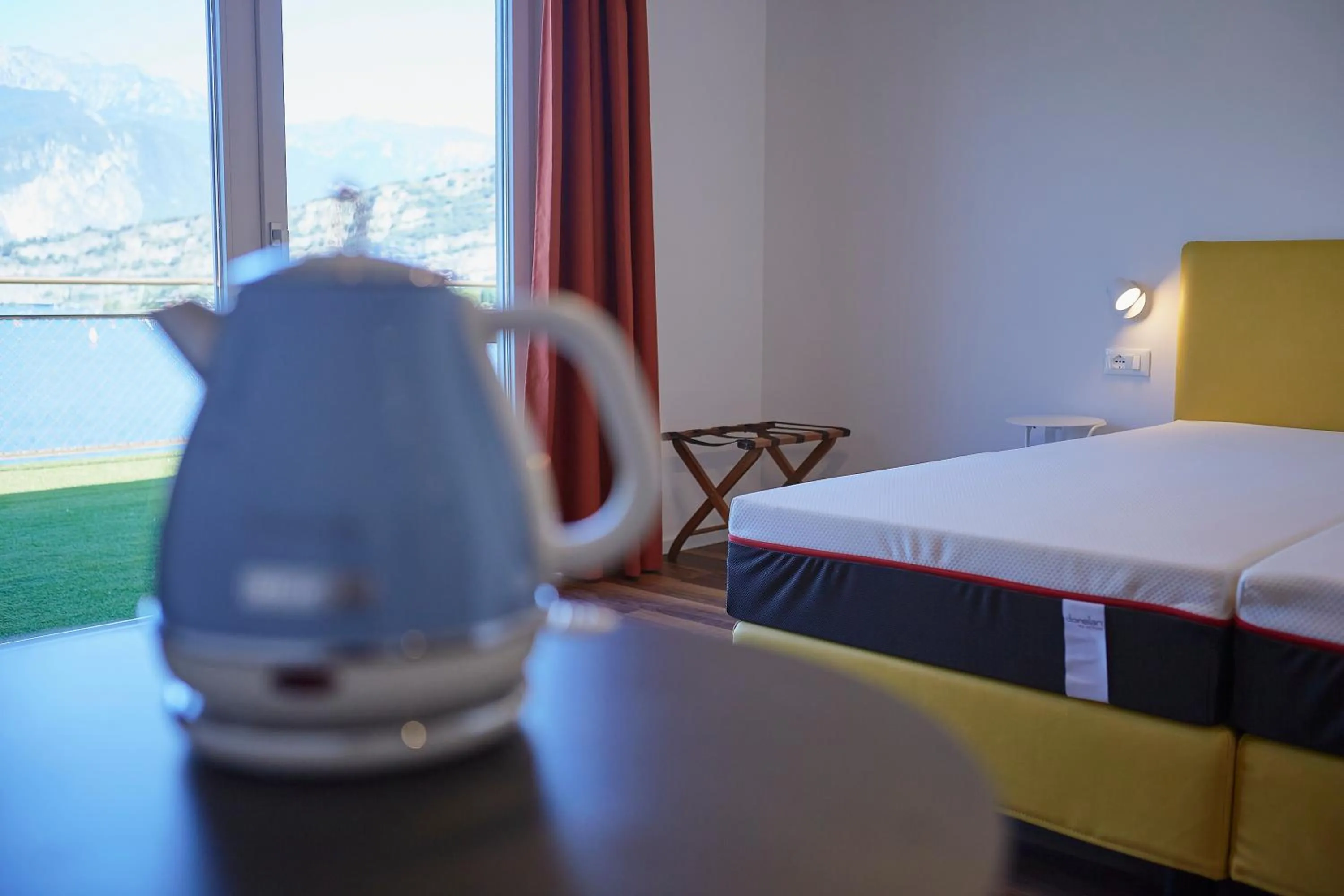 Decorative detail, Bed in Hotel Paradiso Conca d'Oro