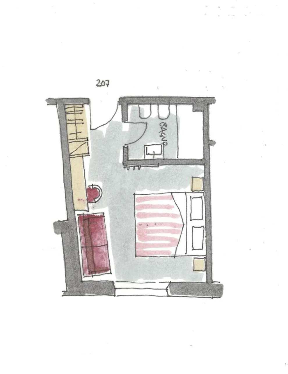 Garden view in Hotel Paradiso Conca d'Oro