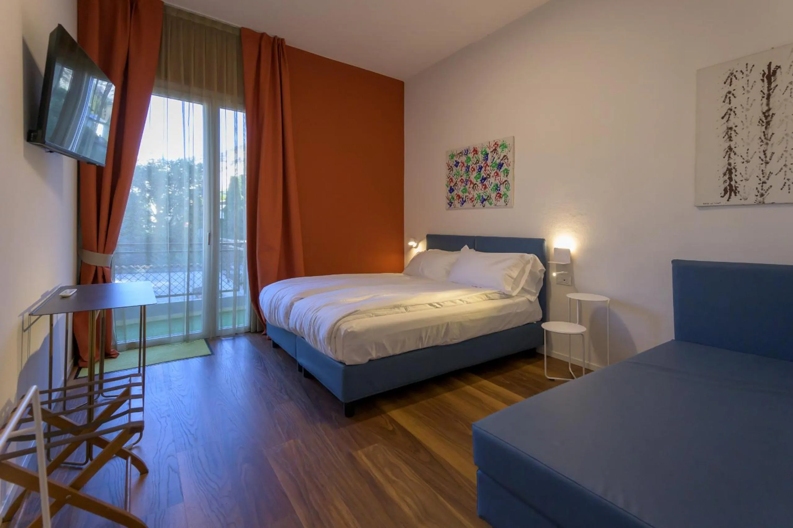 Bed in Hotel Paradiso Conca d'Oro