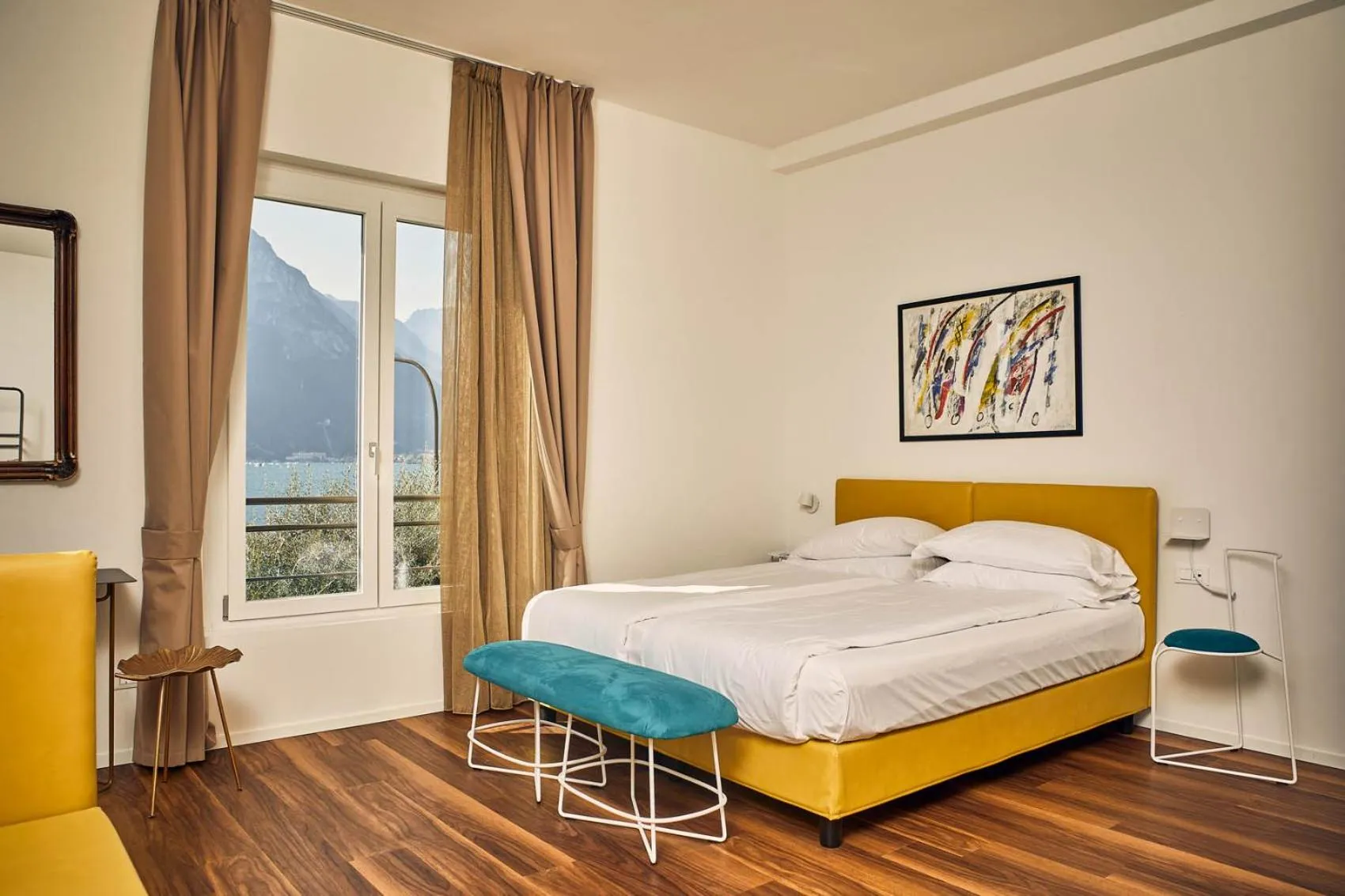 Bed in Hotel Paradiso Conca d'Oro