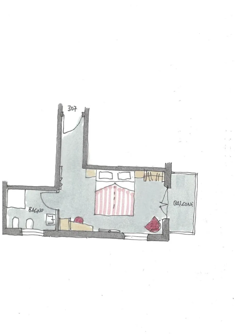 Lake view in Hotel Paradiso Conca d'Oro