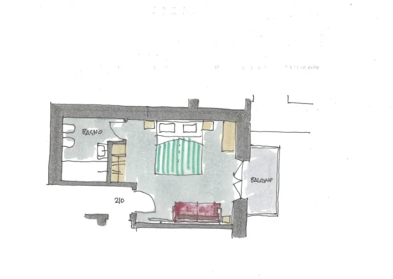 Lake view in Hotel Paradiso Conca d'Oro