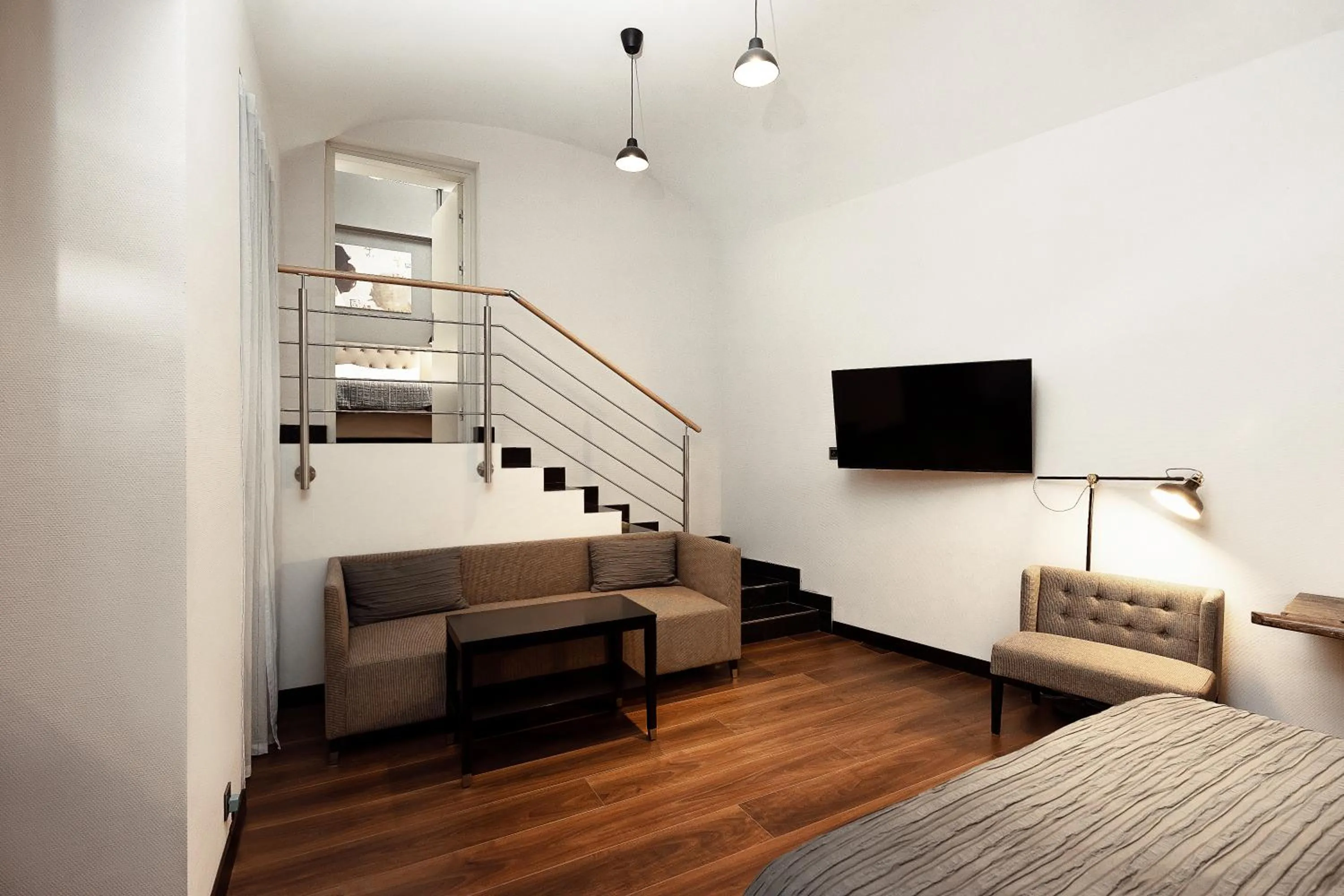 Bedroom in Quentin Prague Hotel