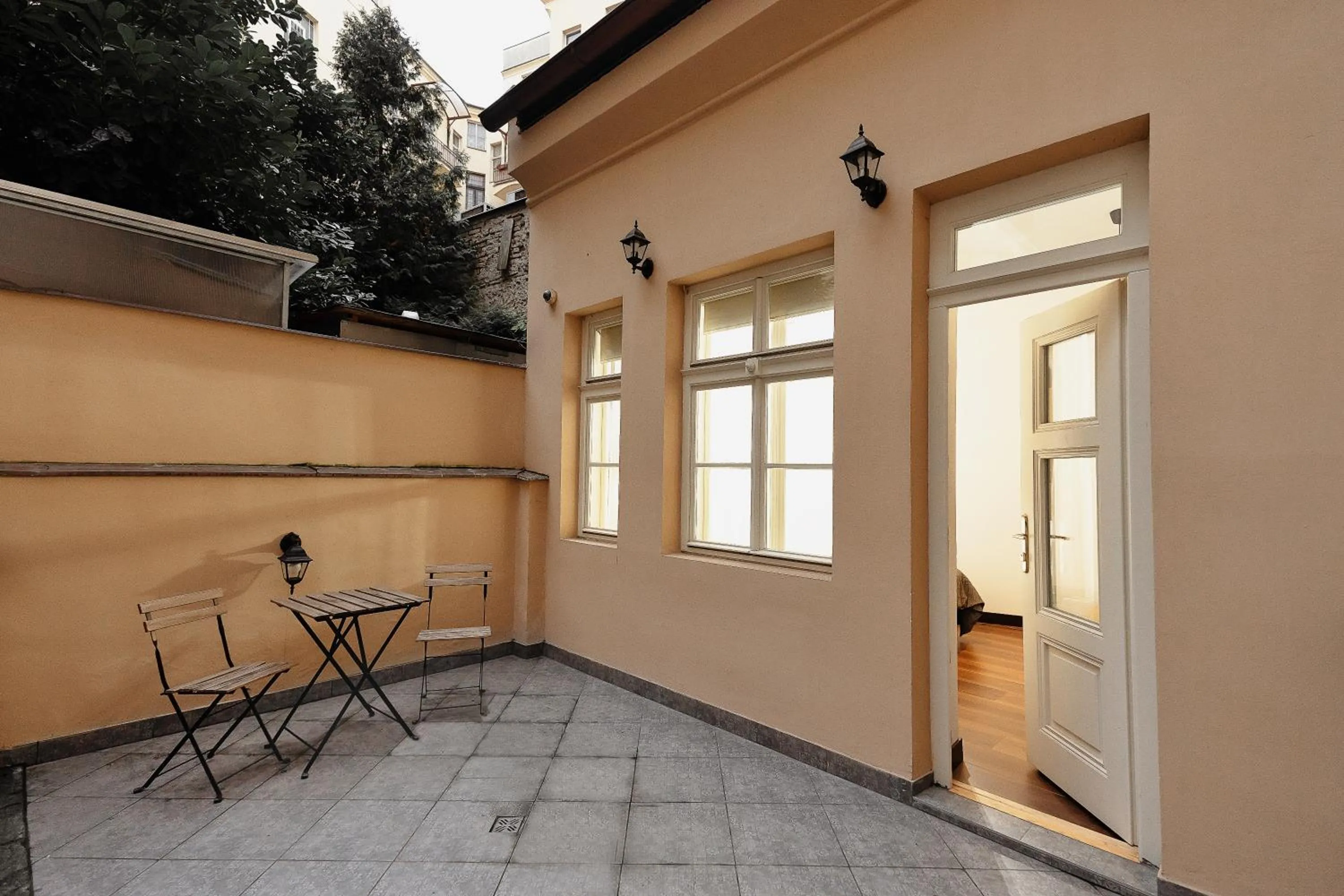 Balcony/Terrace in Quentin Prague Hotel