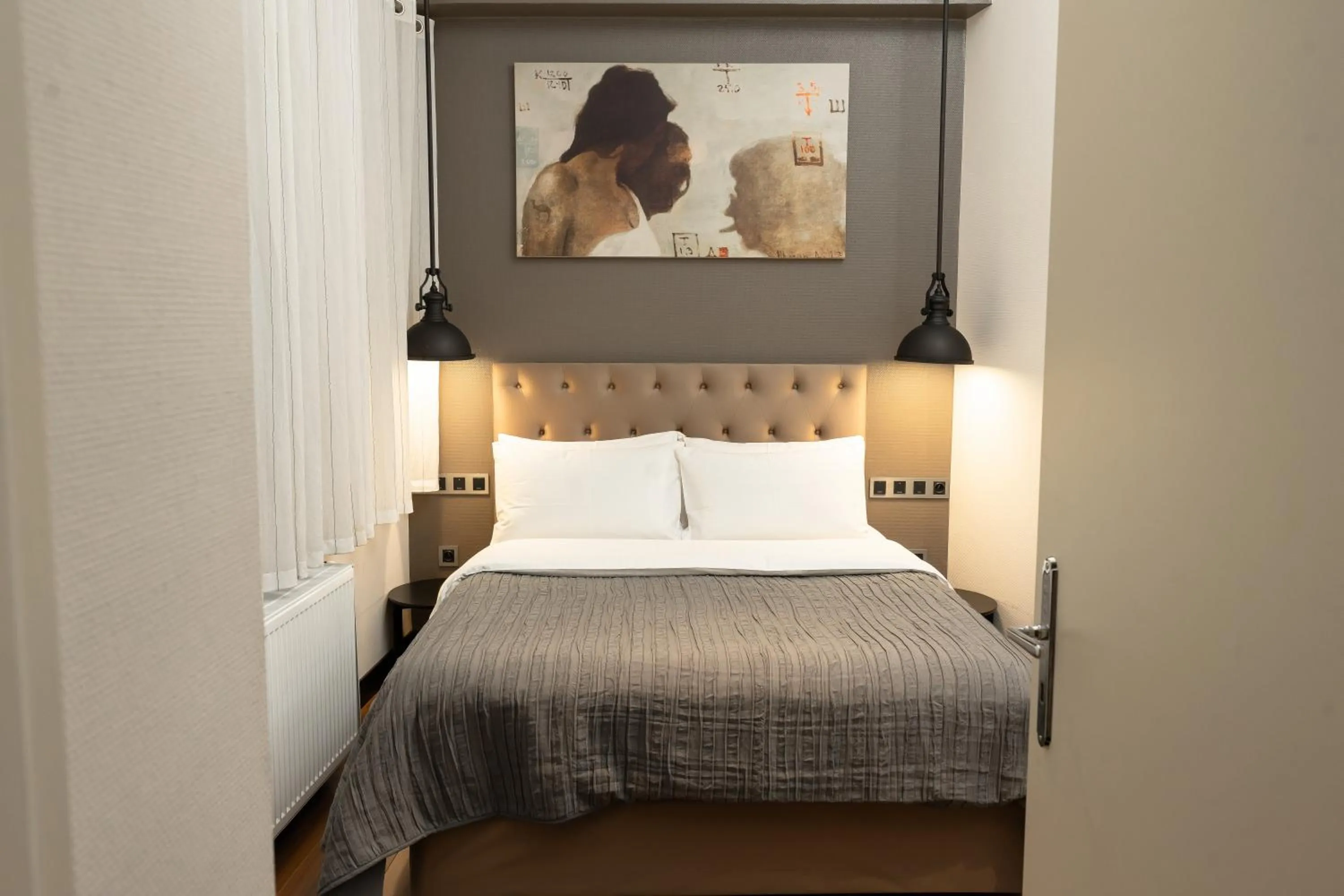 Bedroom, Bed in Quentin Prague Hotel