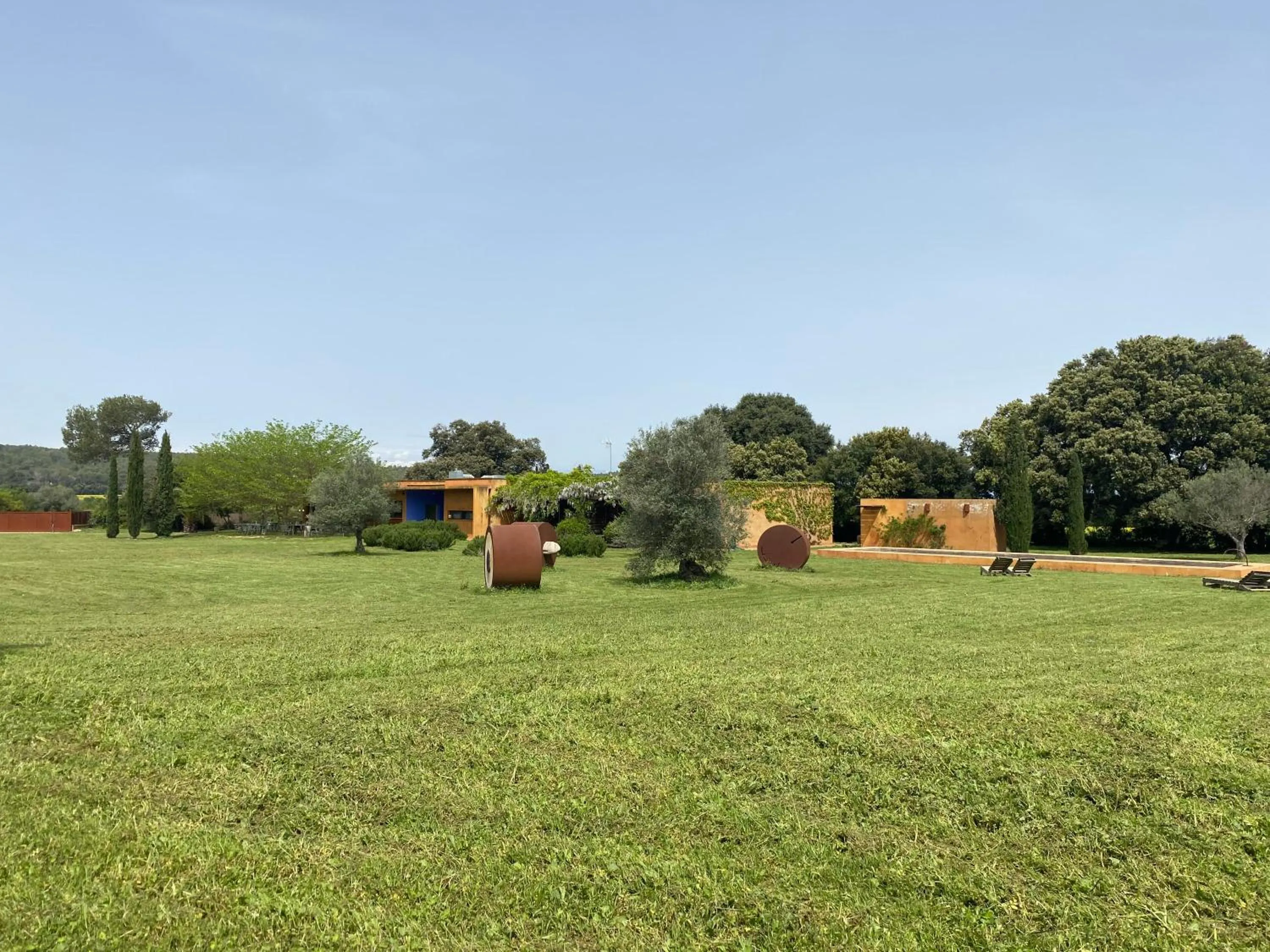 Garden in Hotel Fundació L'Olivar